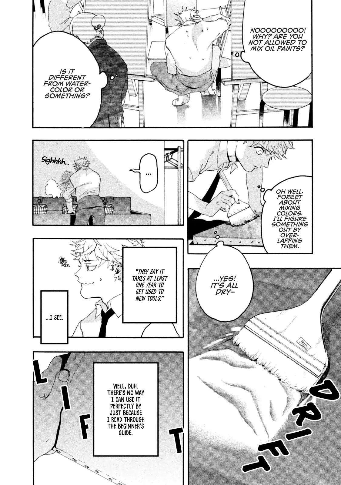 Blue Period Chapter 4 - Page 40 in English