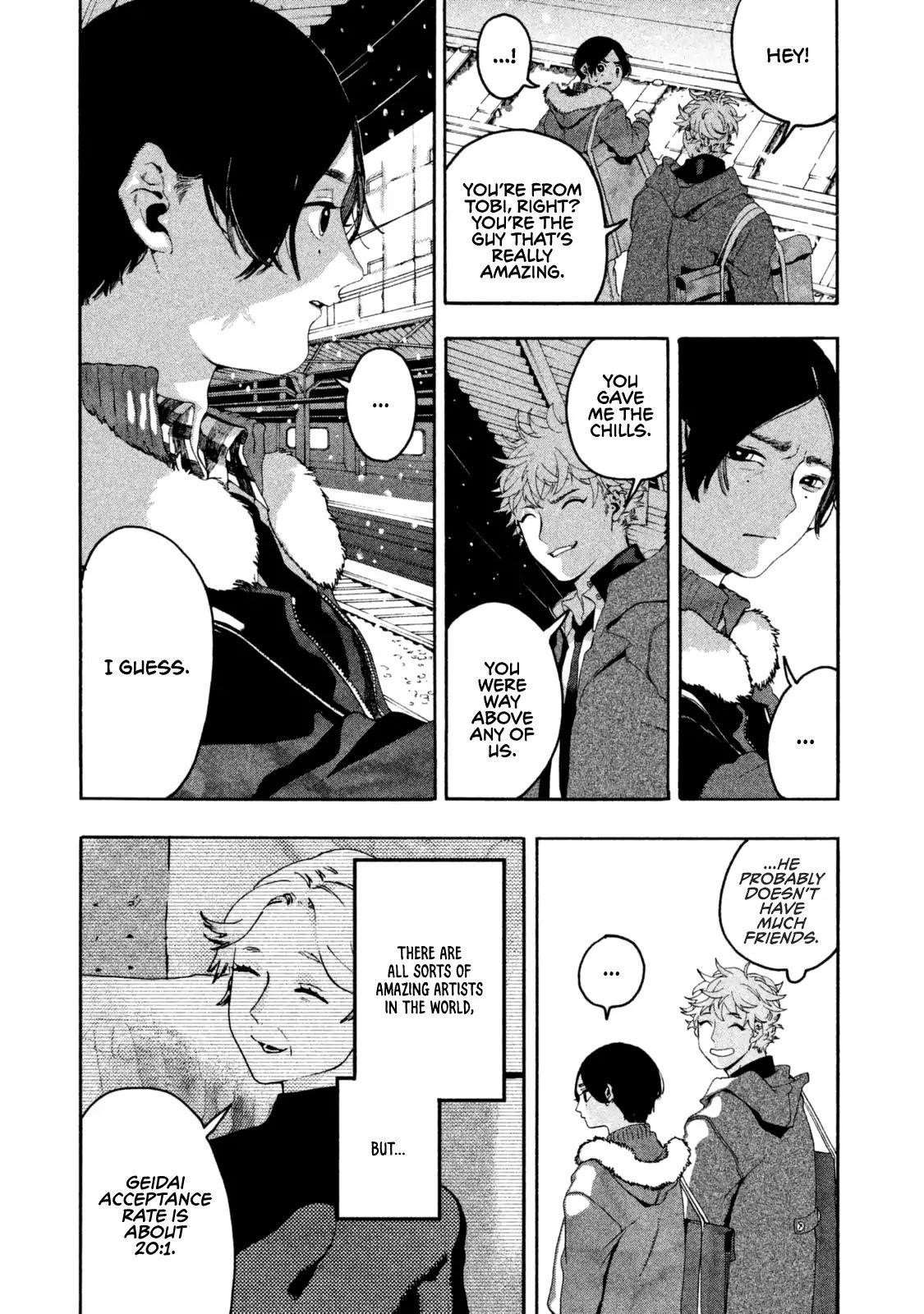 Blue Period Chapter 4 - Page 50 in English