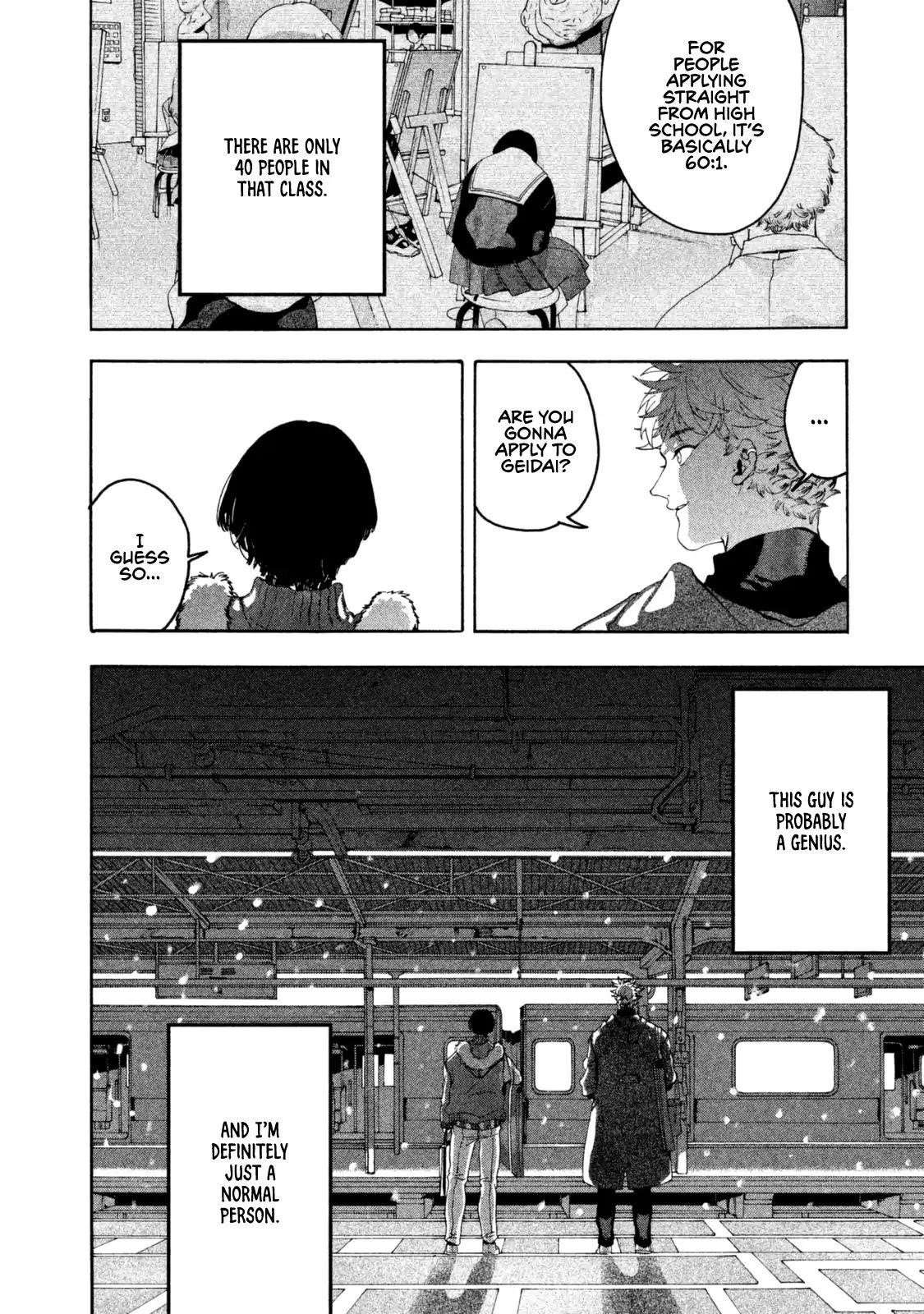 Blue Period Chapter 4 - Page 51 in English
