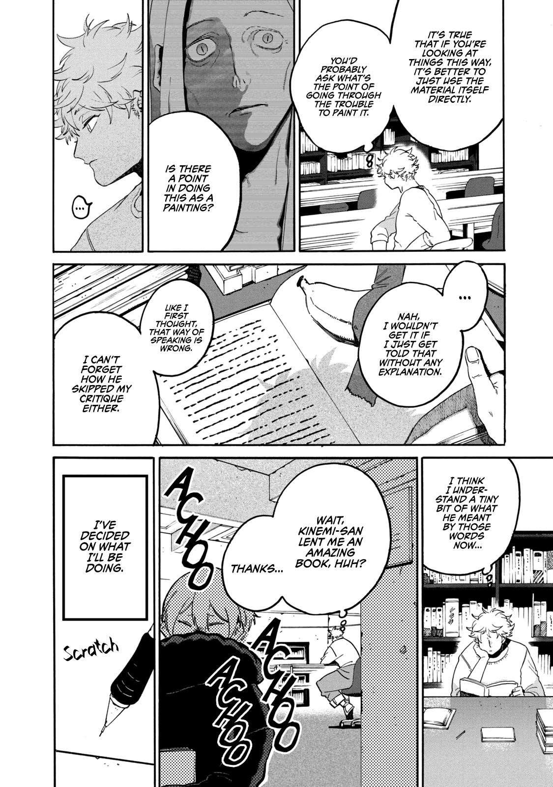 Blue Period Chapter 40 - Page 20 in English