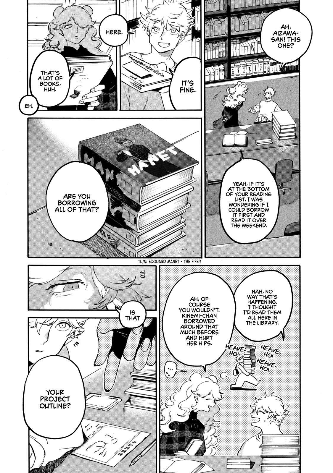 Blue Period Chapter 40 - Page 23 in English