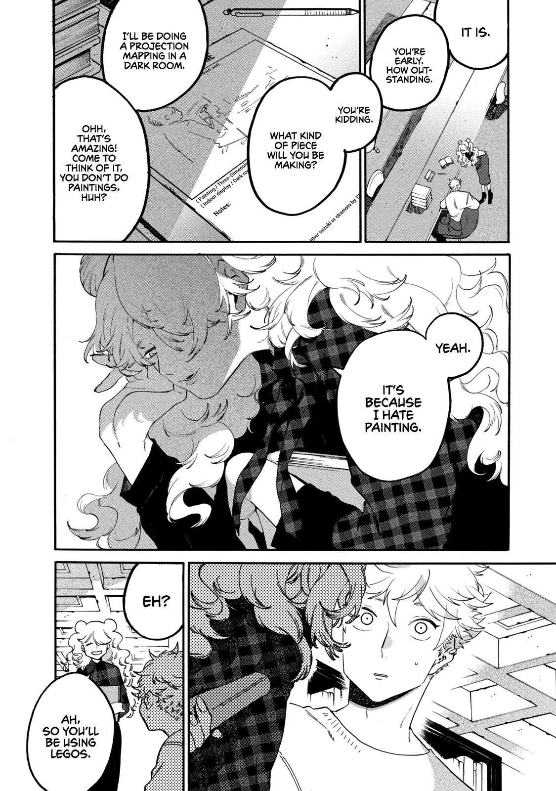 Blue Period Chapter 40 - Page 24 in English