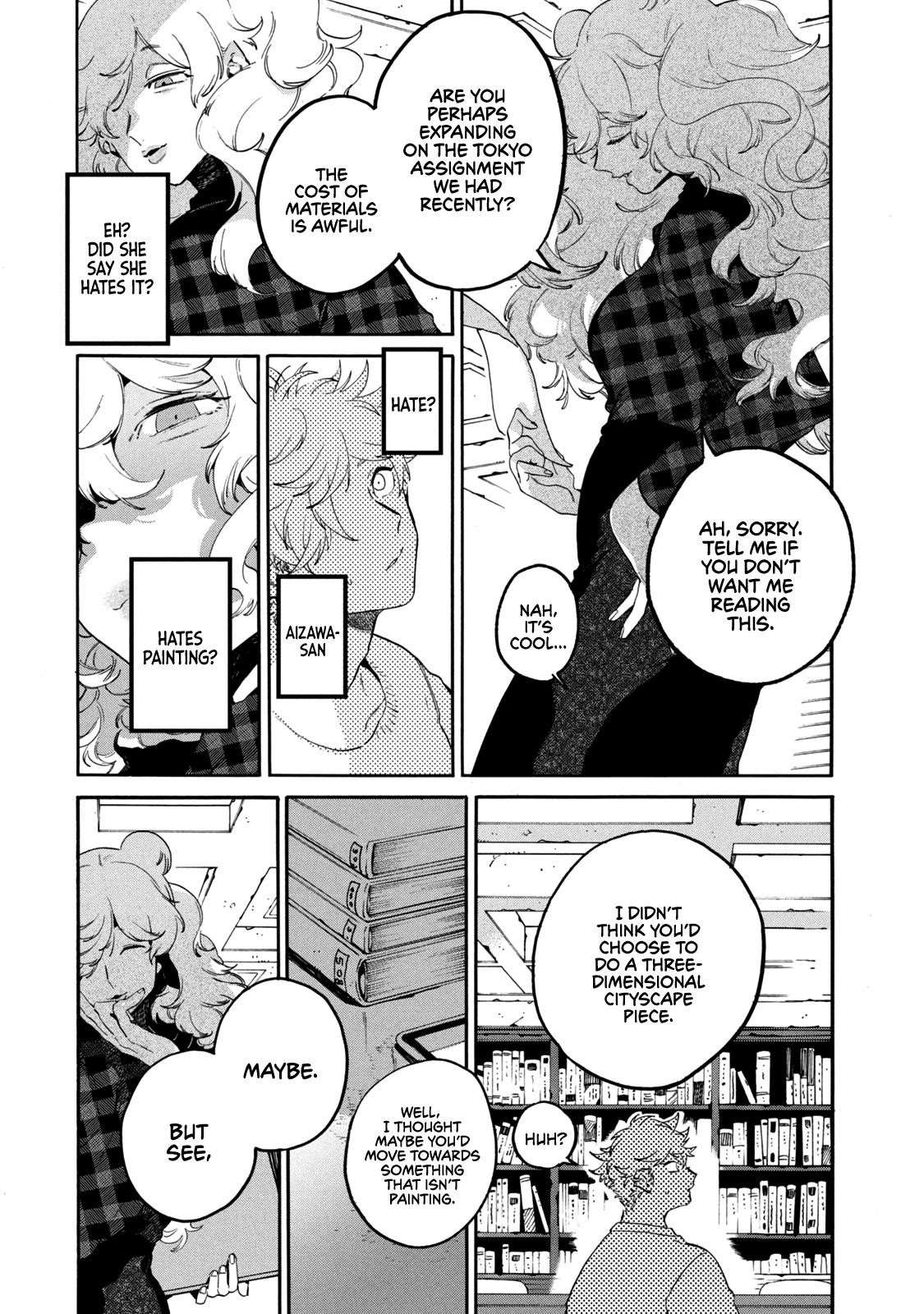 Blue Period Chapter 40 - Page 25 in English