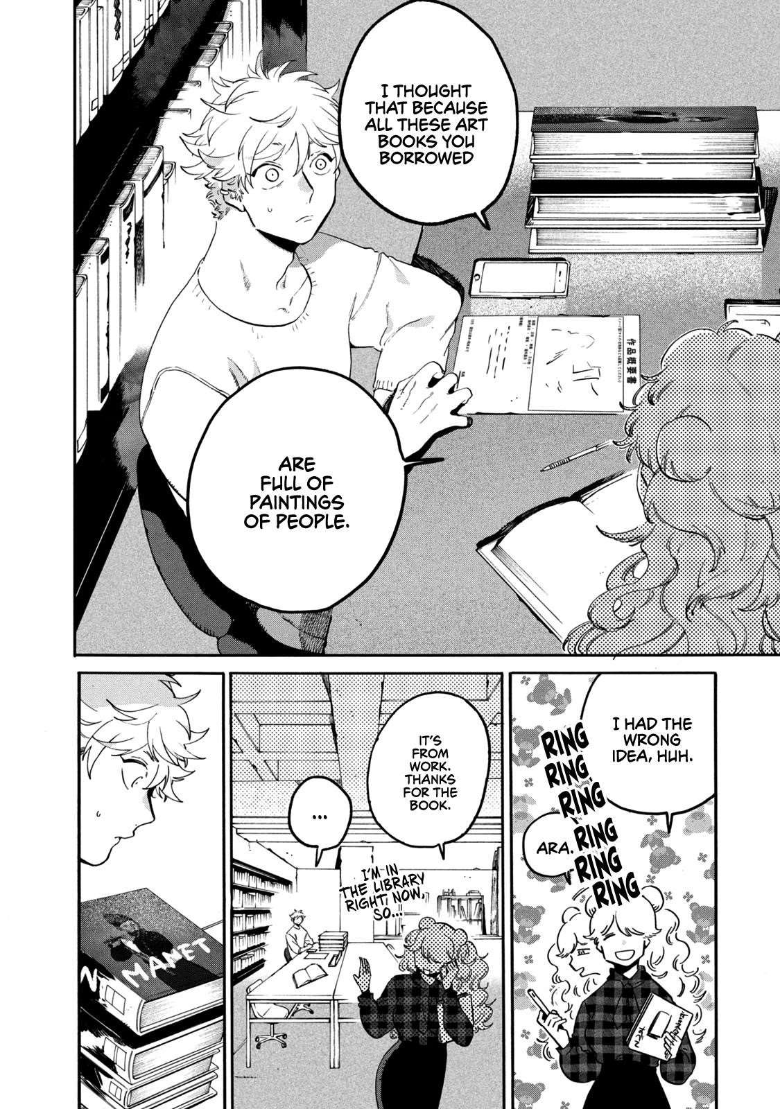 Blue Period Chapter 40 - Page 26 in English