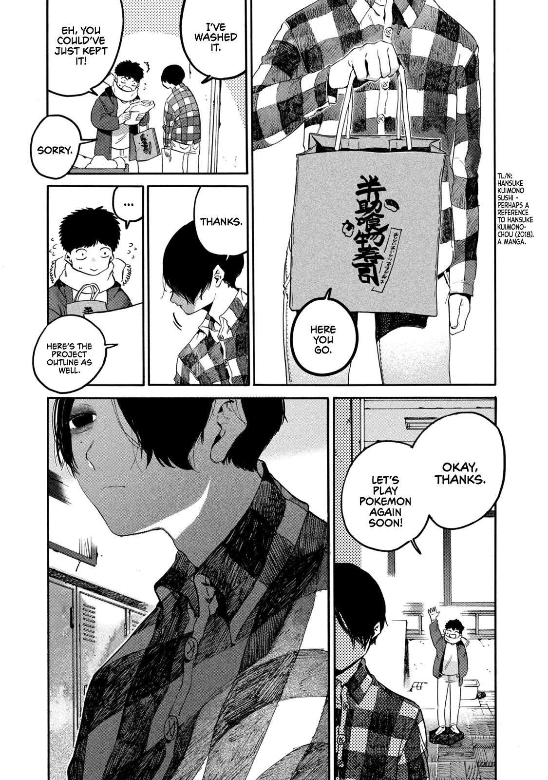 Blue Period Chapter 40 - Page 40 in English