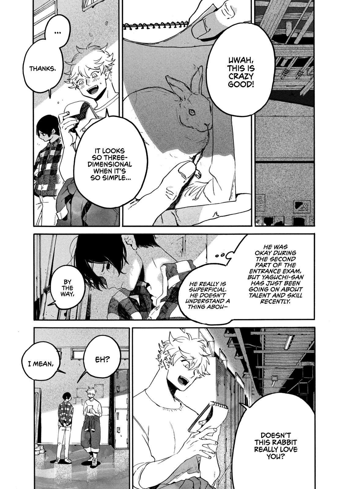 Blue Period Chapter 40 - Page 43 in English