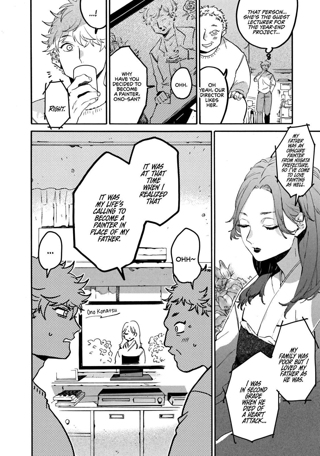 Blue Period Chapter 41 - Page 16 in English
