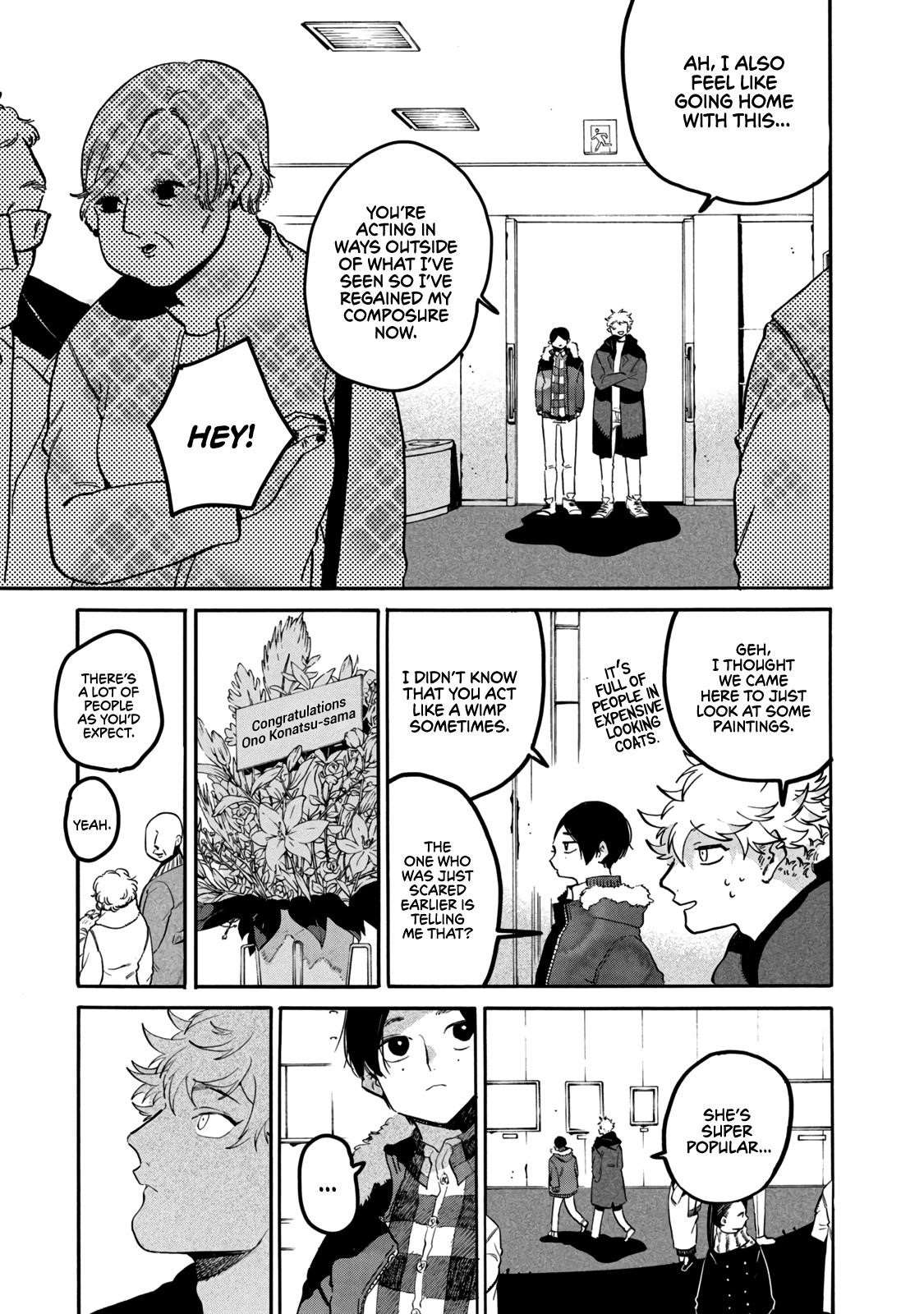 Blue Period Chapter 41 - Page 23 in English