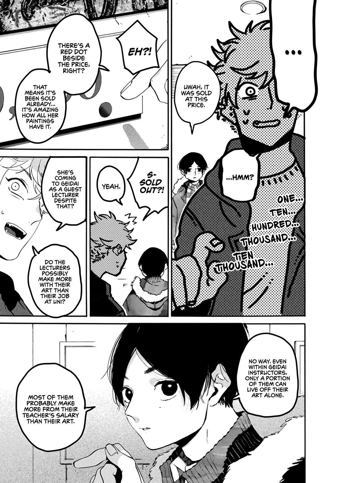 Blue Period Chapter 41 - Page 25 in English