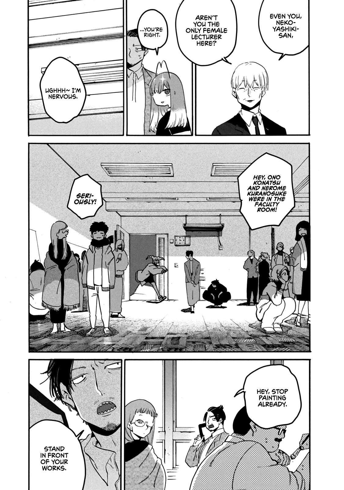 Blue Period Chapter 41 - Page 56 in English