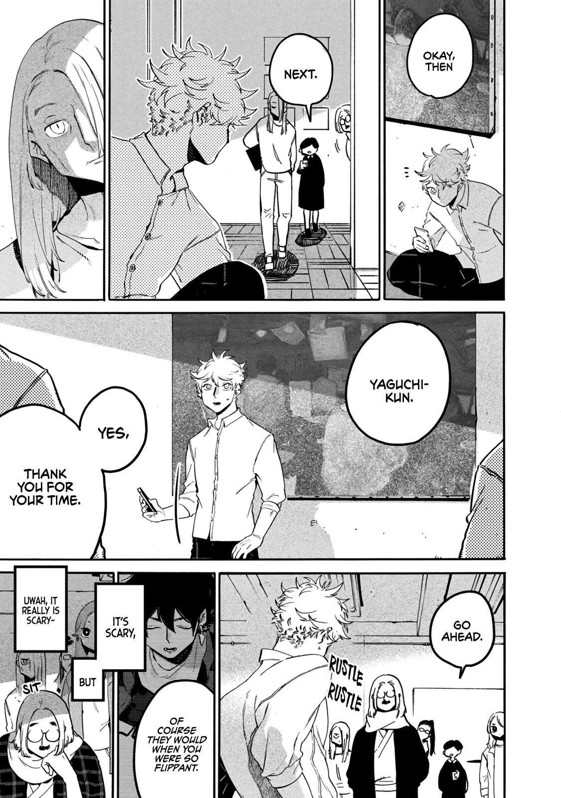Blue Period Chapter 42 - Page 11 in English