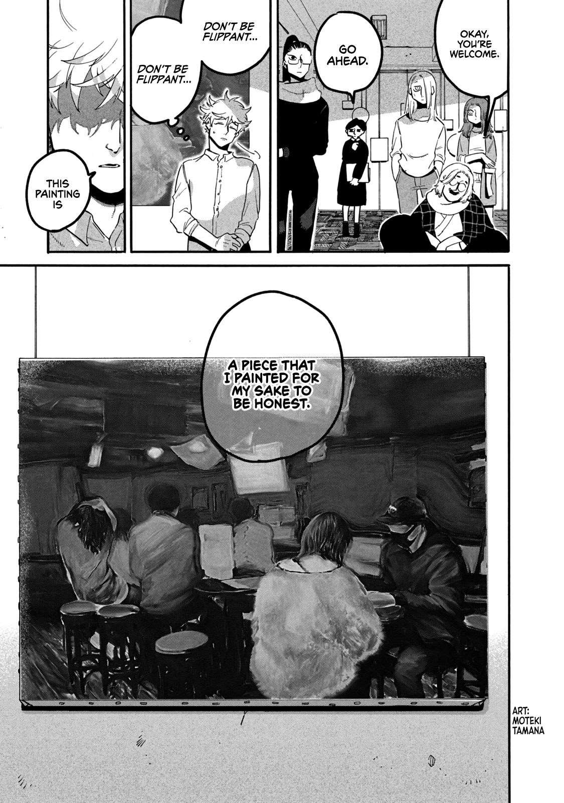Blue Period Chapter 42 - Page 13 in English