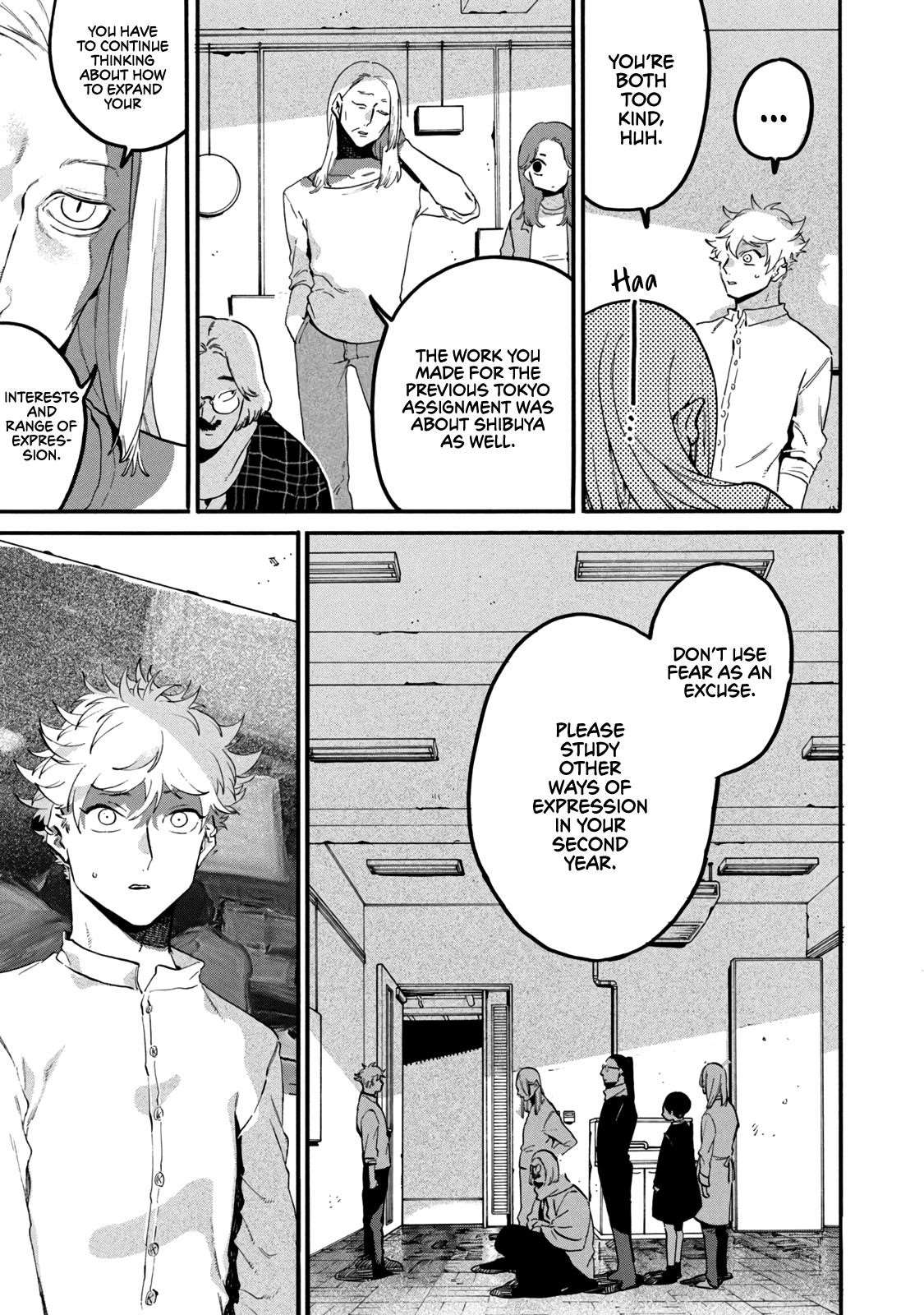 Blue Period Chapter 42 - Page 19 in English