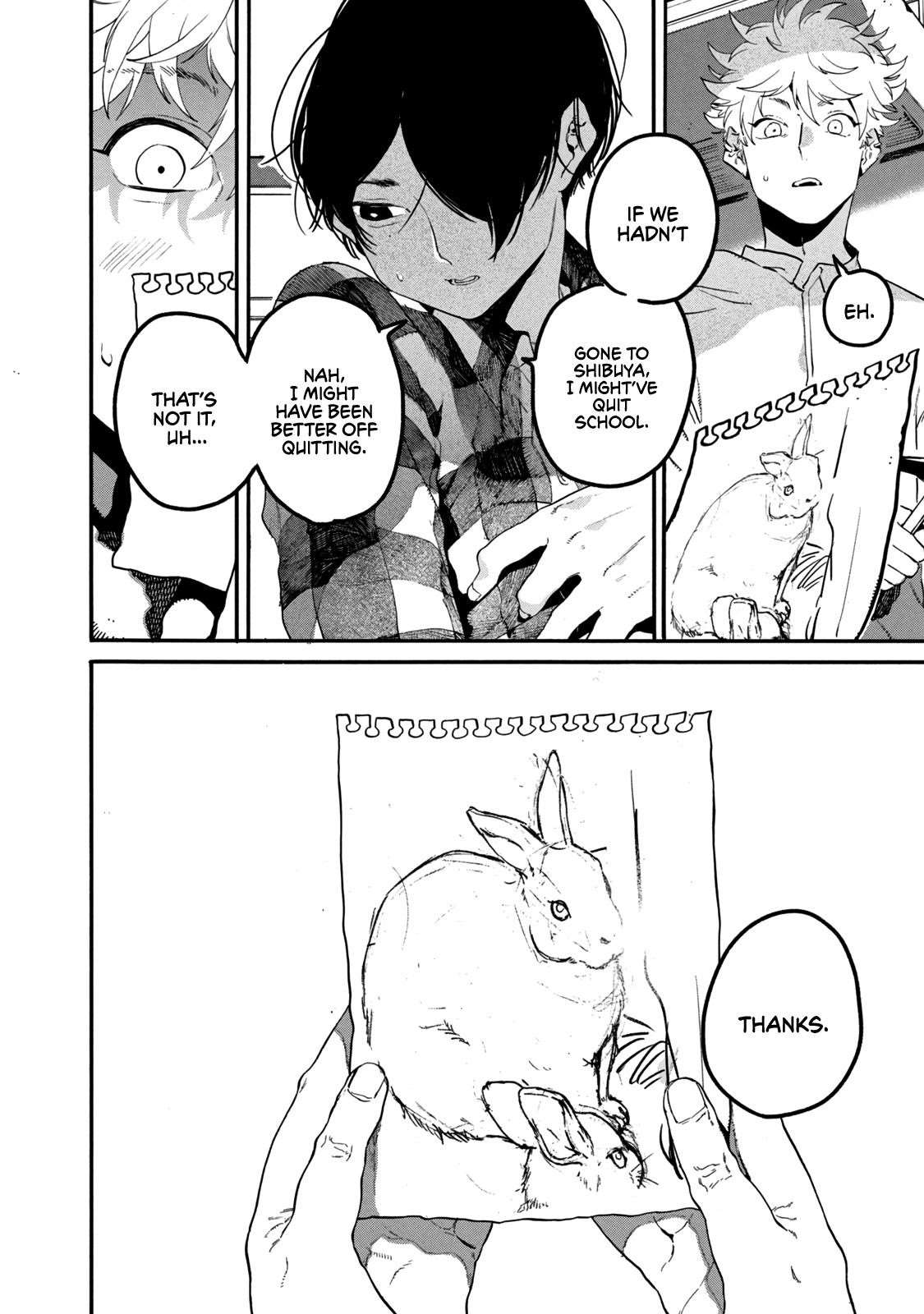 Blue Period Chapter 42 - Page 34 in English