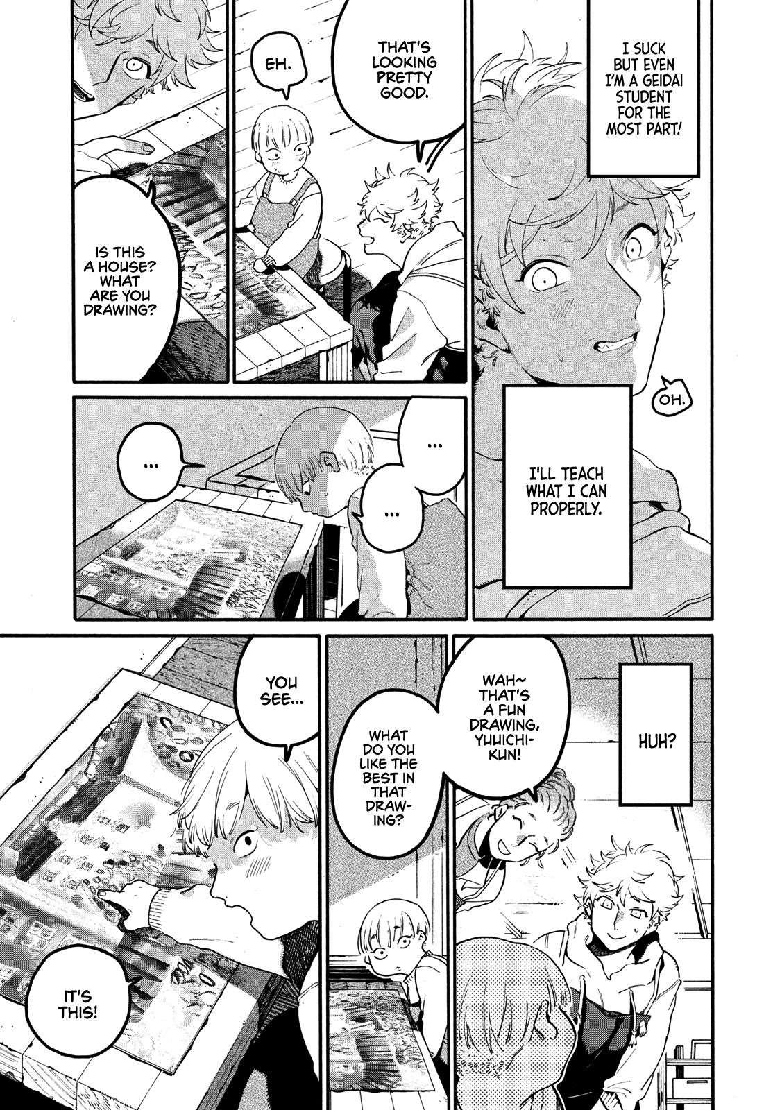 Blue Period Chapter 43 - Page 12 in English