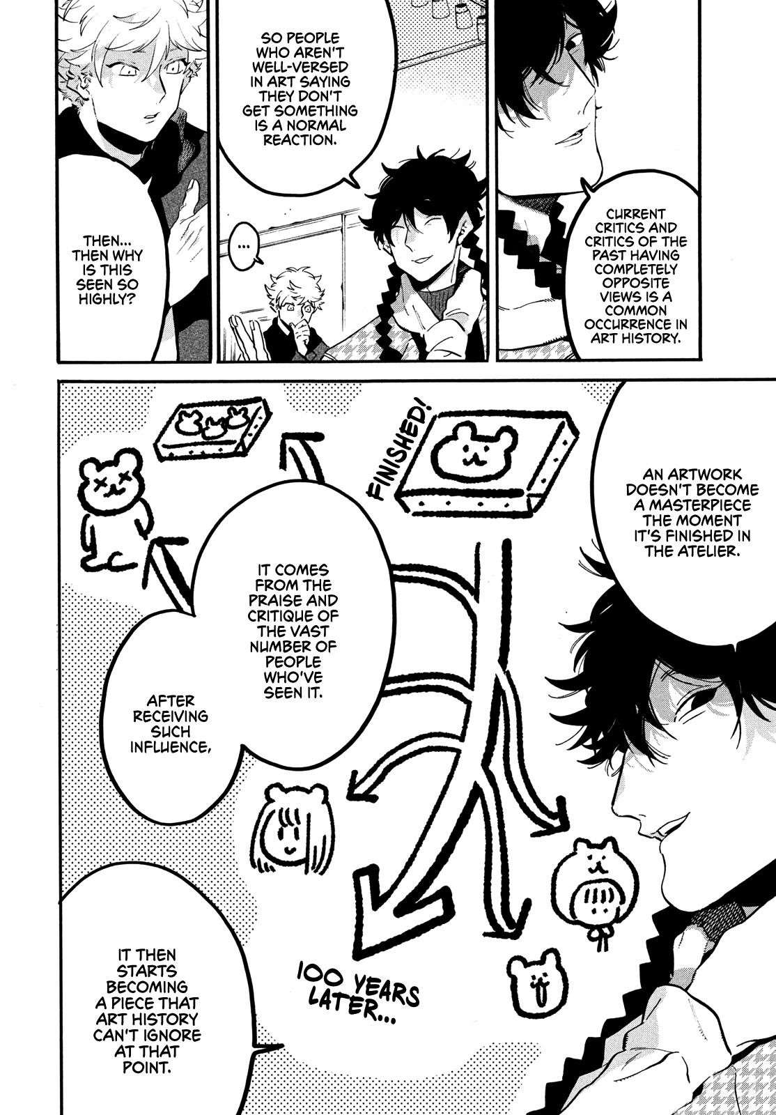 Blue Period Chapter 43 - Page 23 in English