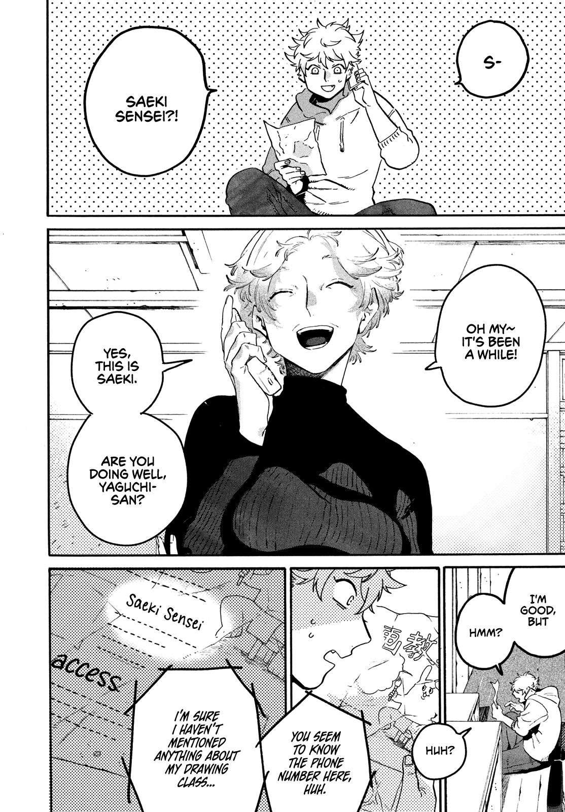 Blue Period Chapter 43 - Page 3 in English