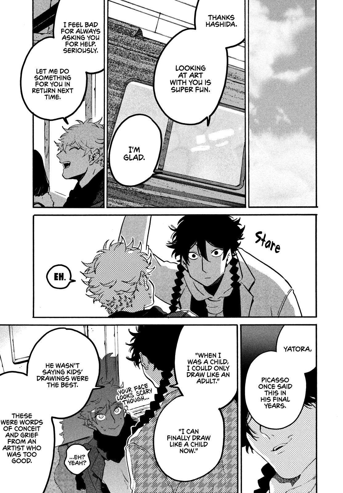 Blue Period Chapter 43 - Page 30 in English