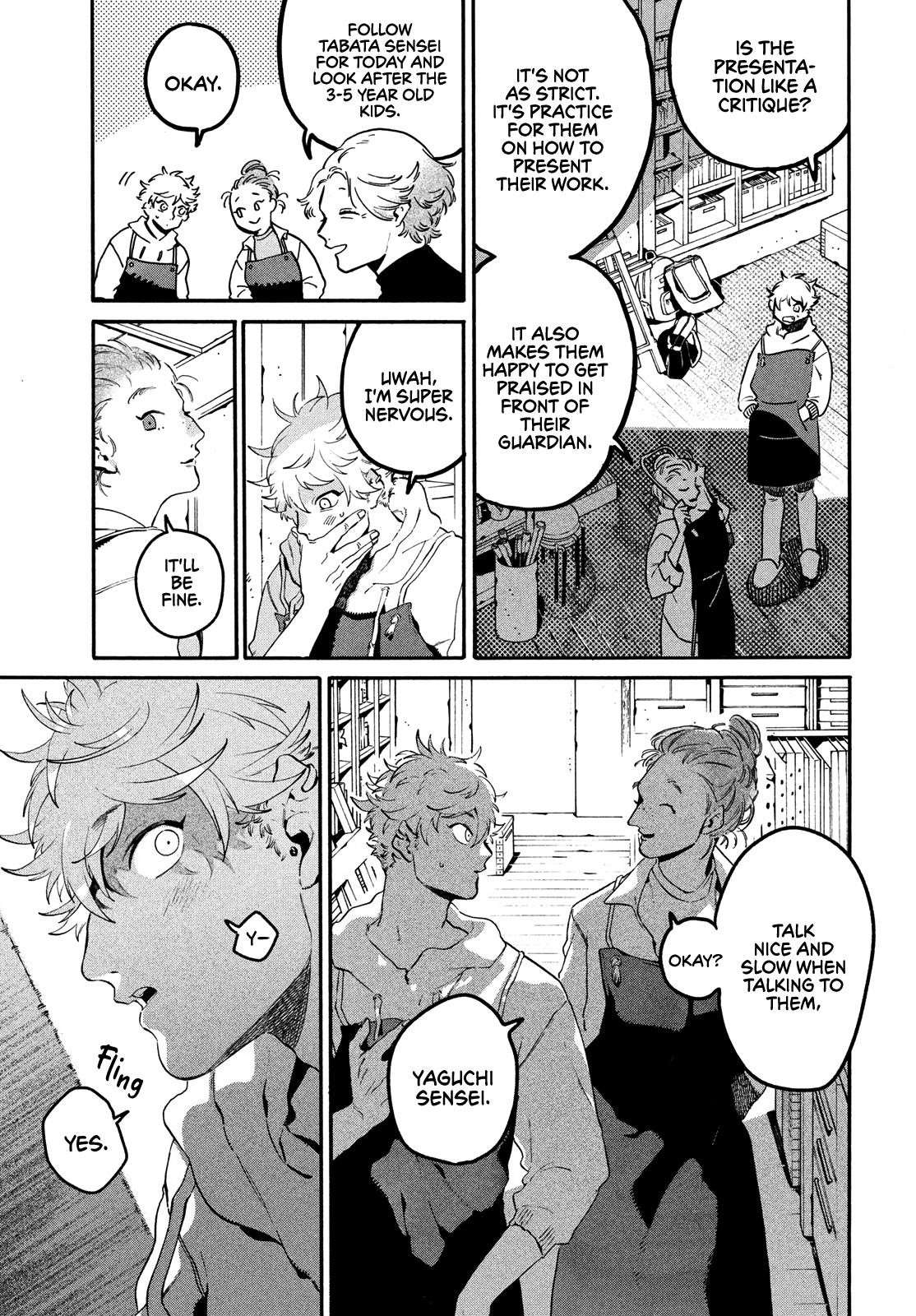 Blue Period Chapter 43 - Page 8 in English