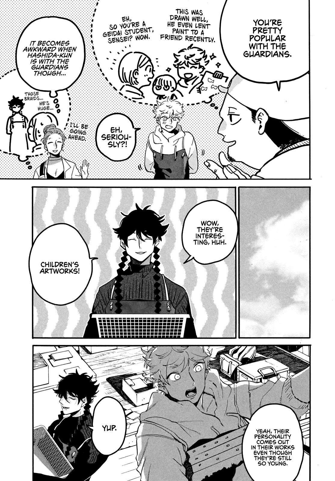 Blue Period Chapter 44 - Page 4 in English