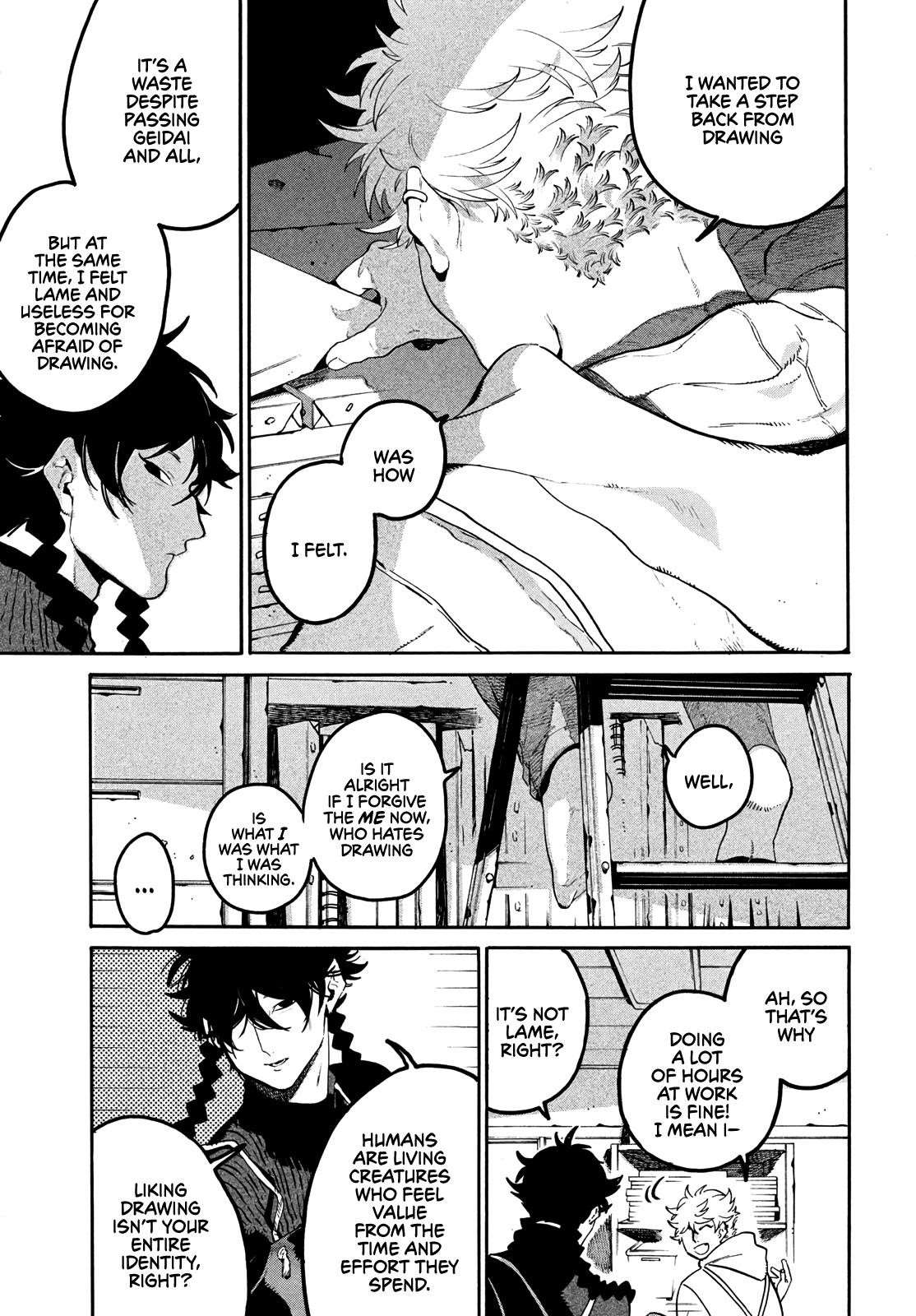 Blue Period Chapter 44 - Page 6 in English
