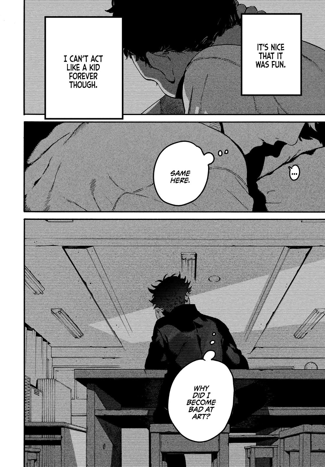 Blue Period Chapter 45 - Page 10 in English