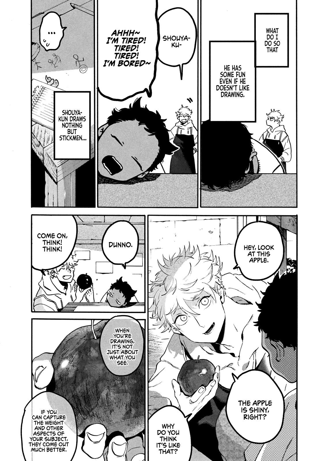Blue Period Chapter 45 - Page 15 in English