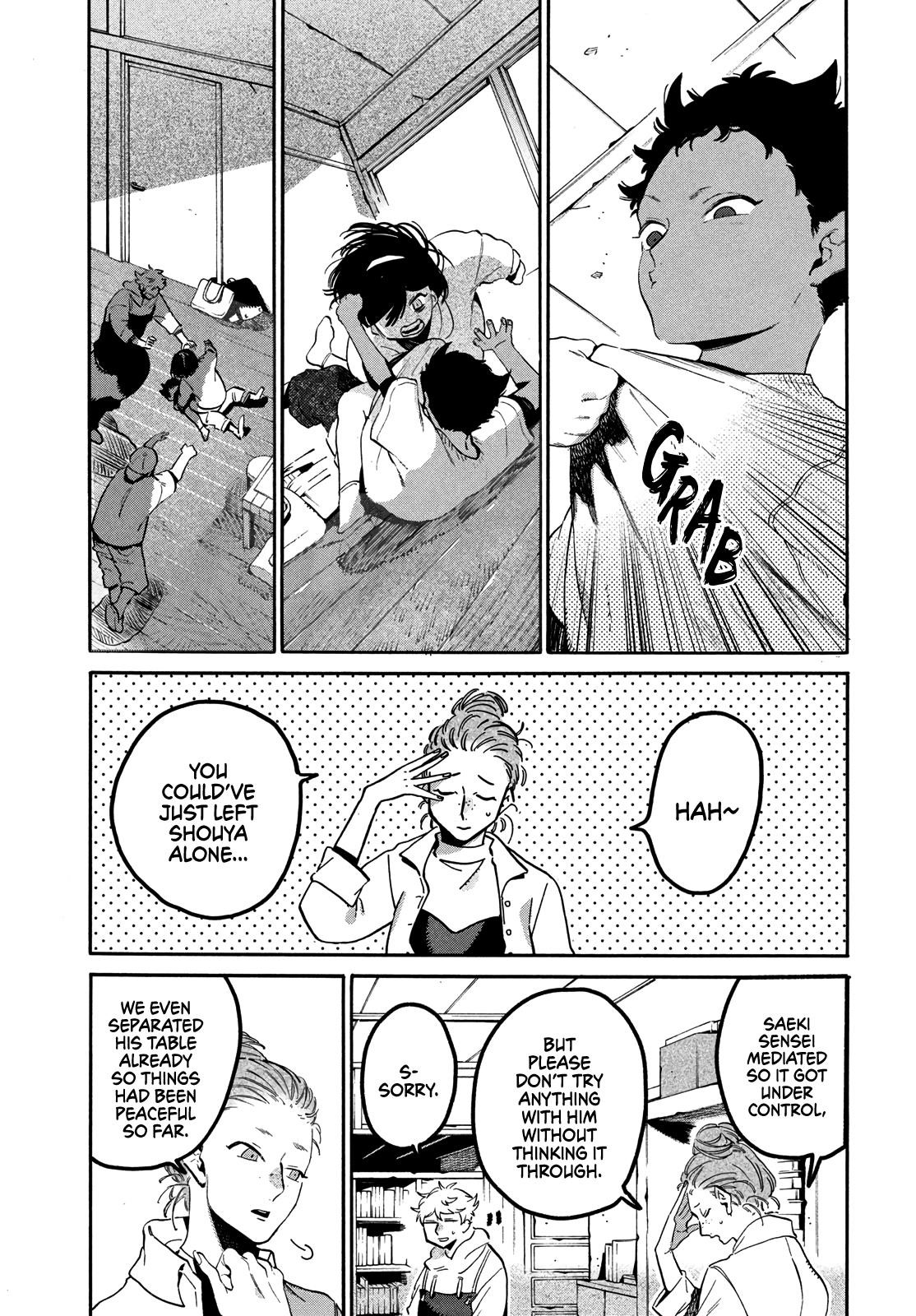 Blue Period Chapter 45 - Page 17 in English