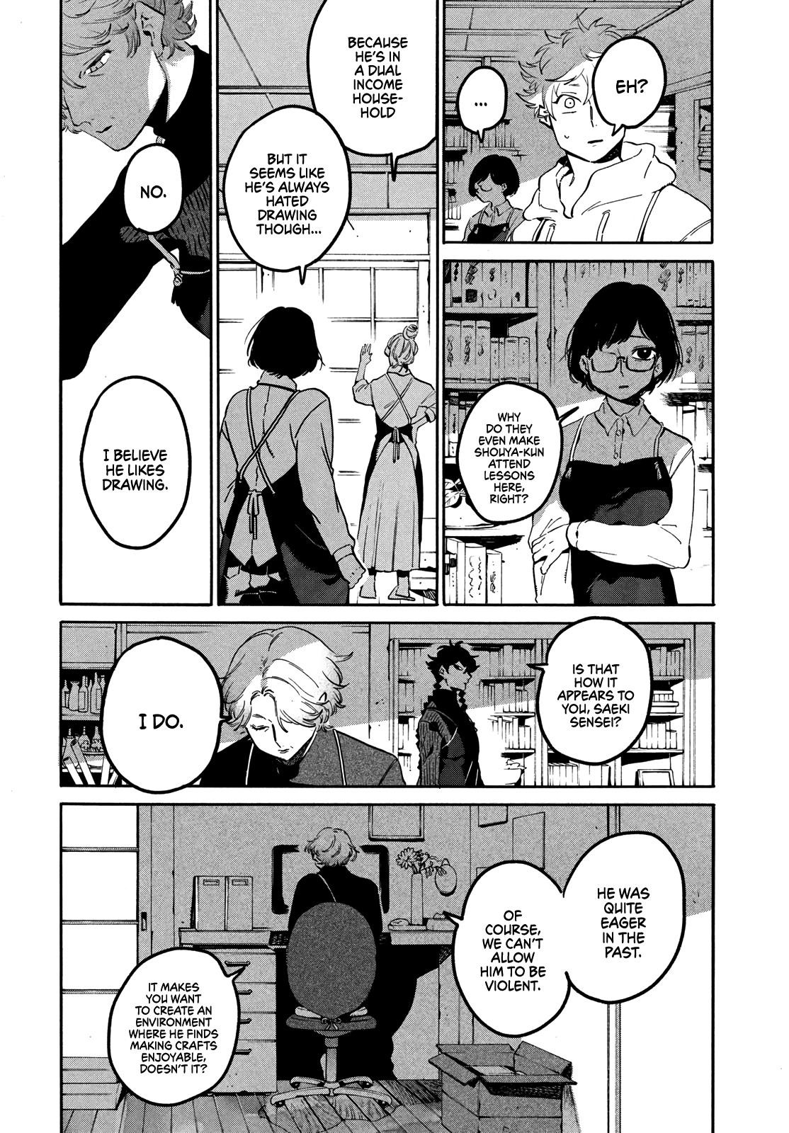 Blue Period Chapter 45 - Page 18 in English