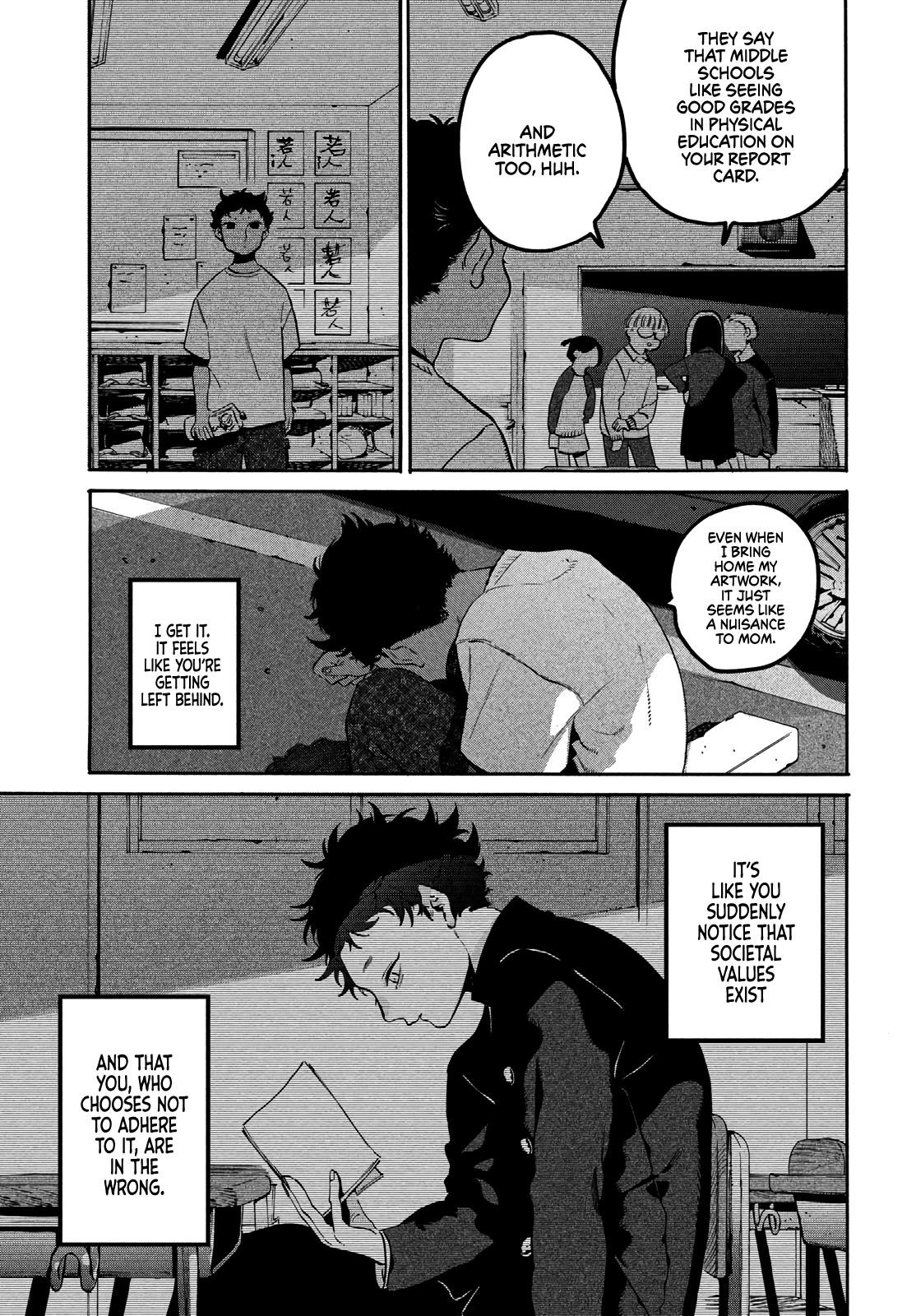 Blue Period Chapter 45 - Page 23 in English