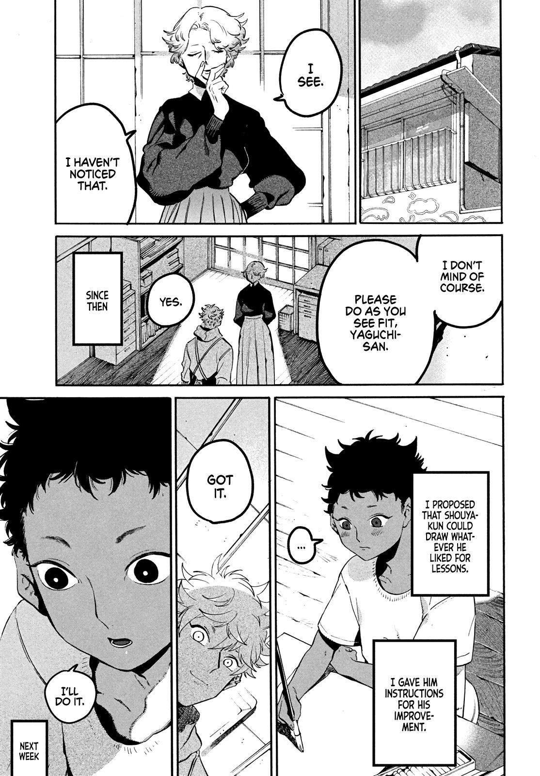 Blue Period Chapter 45 - Page 29 in English