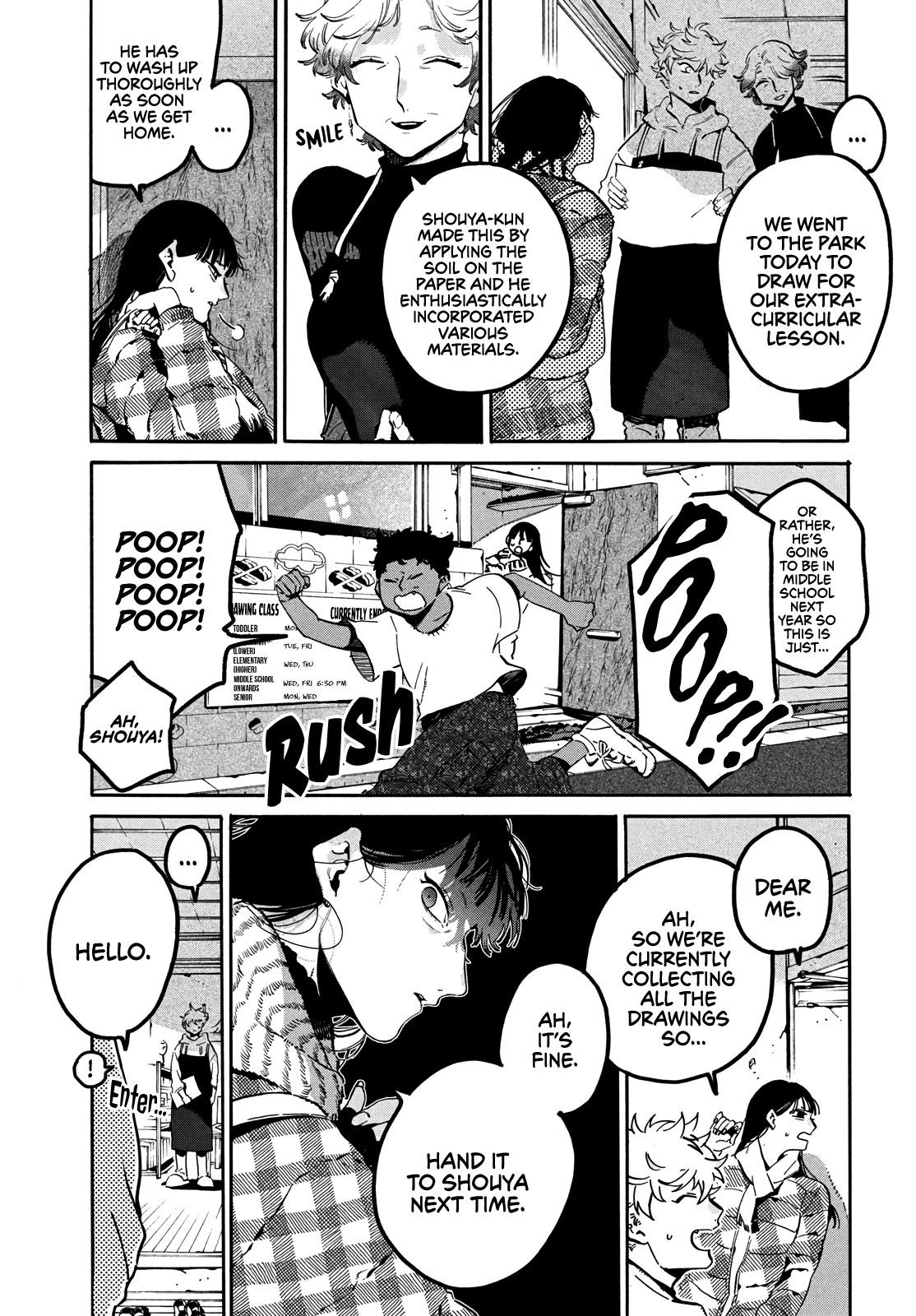 Blue Period Chapter 45 - Page 3 in English
