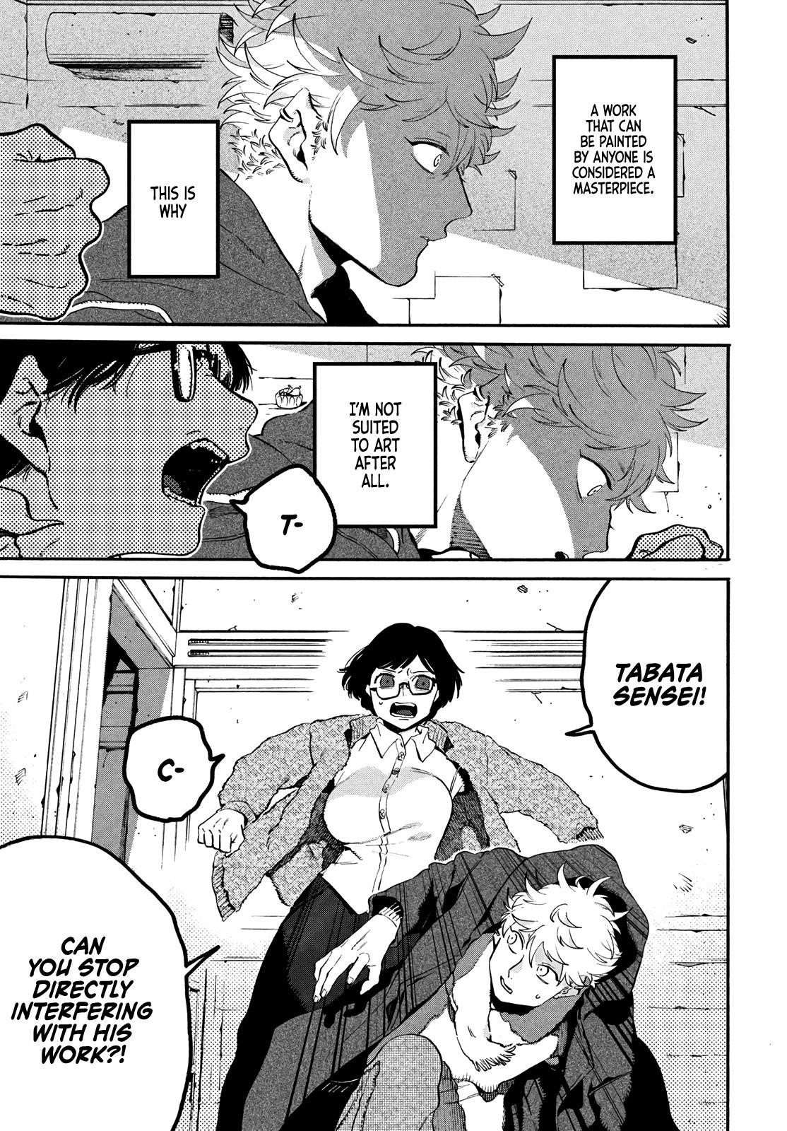 Blue Period Chapter 45 - Page 33 in English