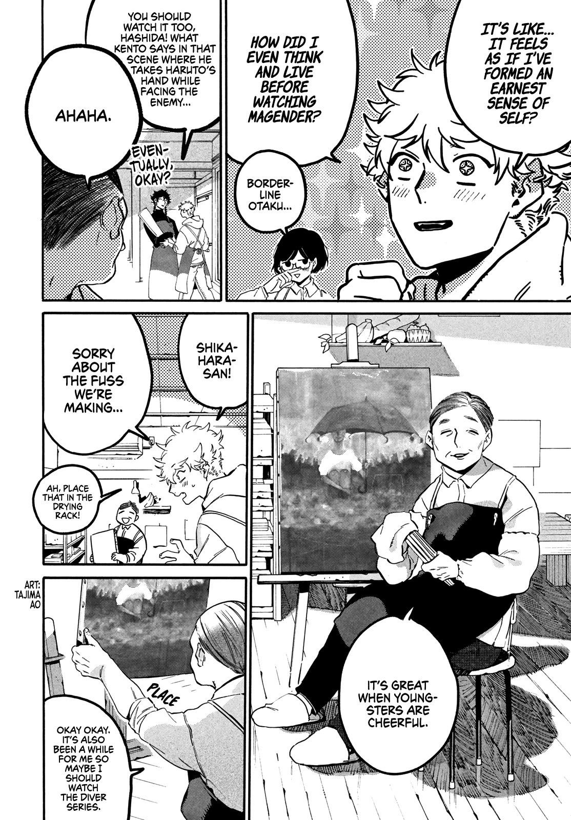 Blue Period Chapter 46 - Page 6 in English