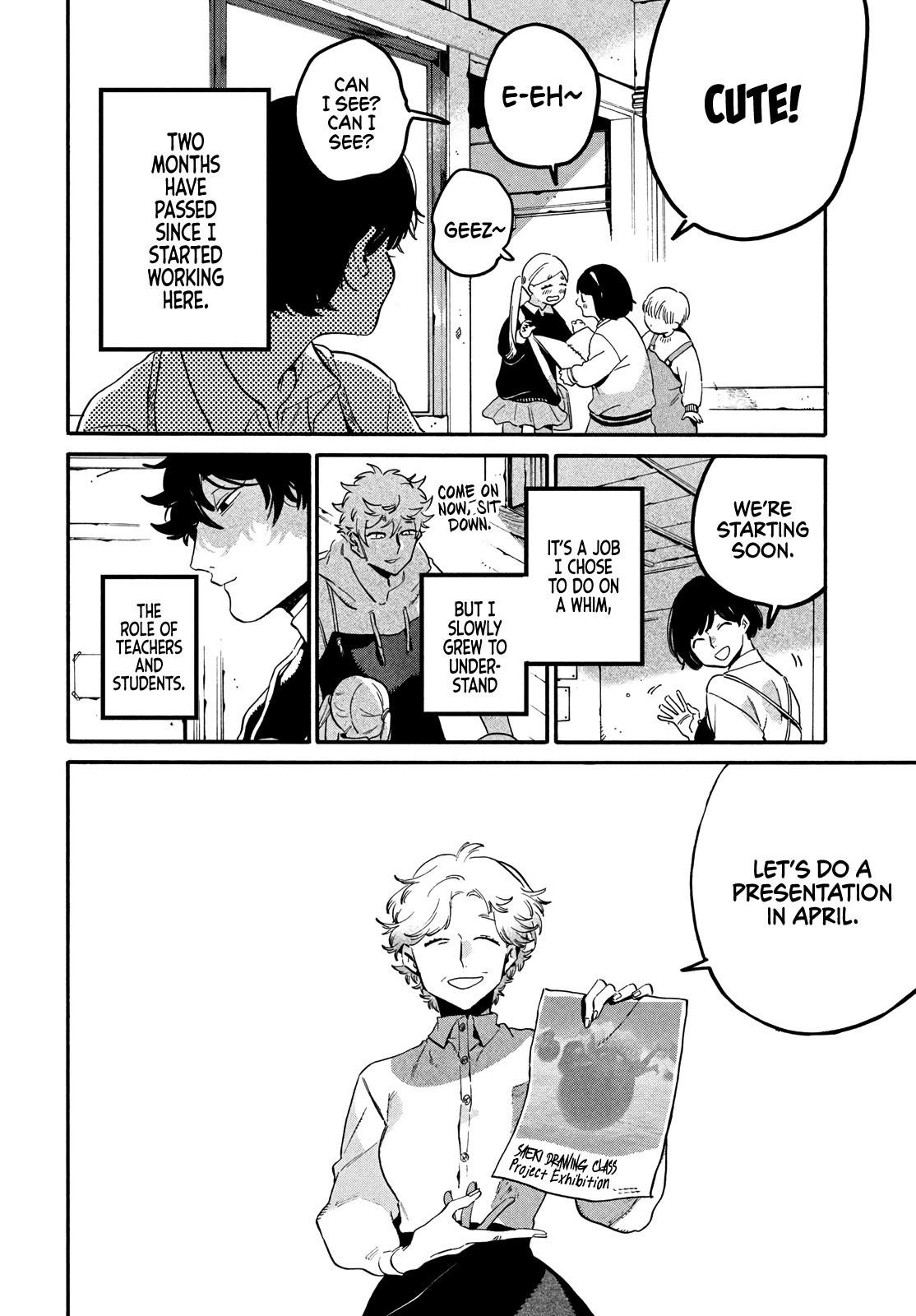 Blue Period Chapter 46 - Page 8 in English