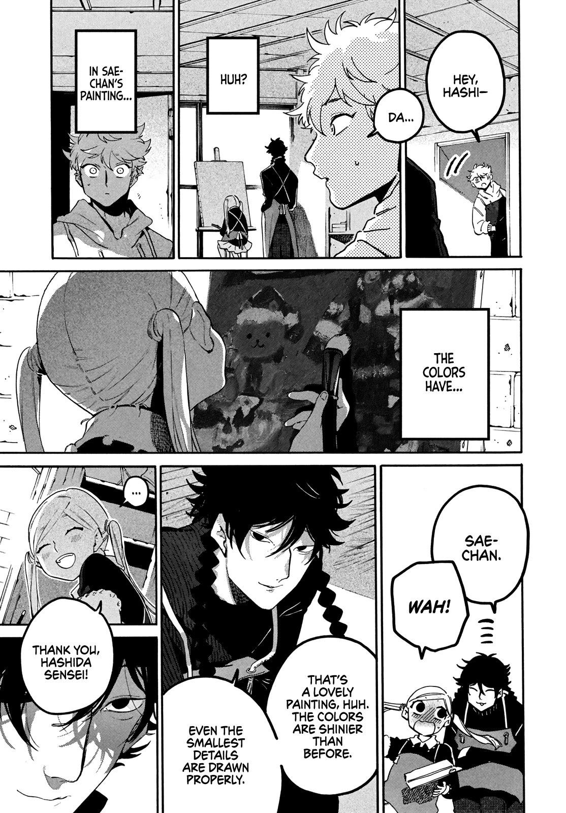 Blue Period Chapter 47 - Page 3 in English