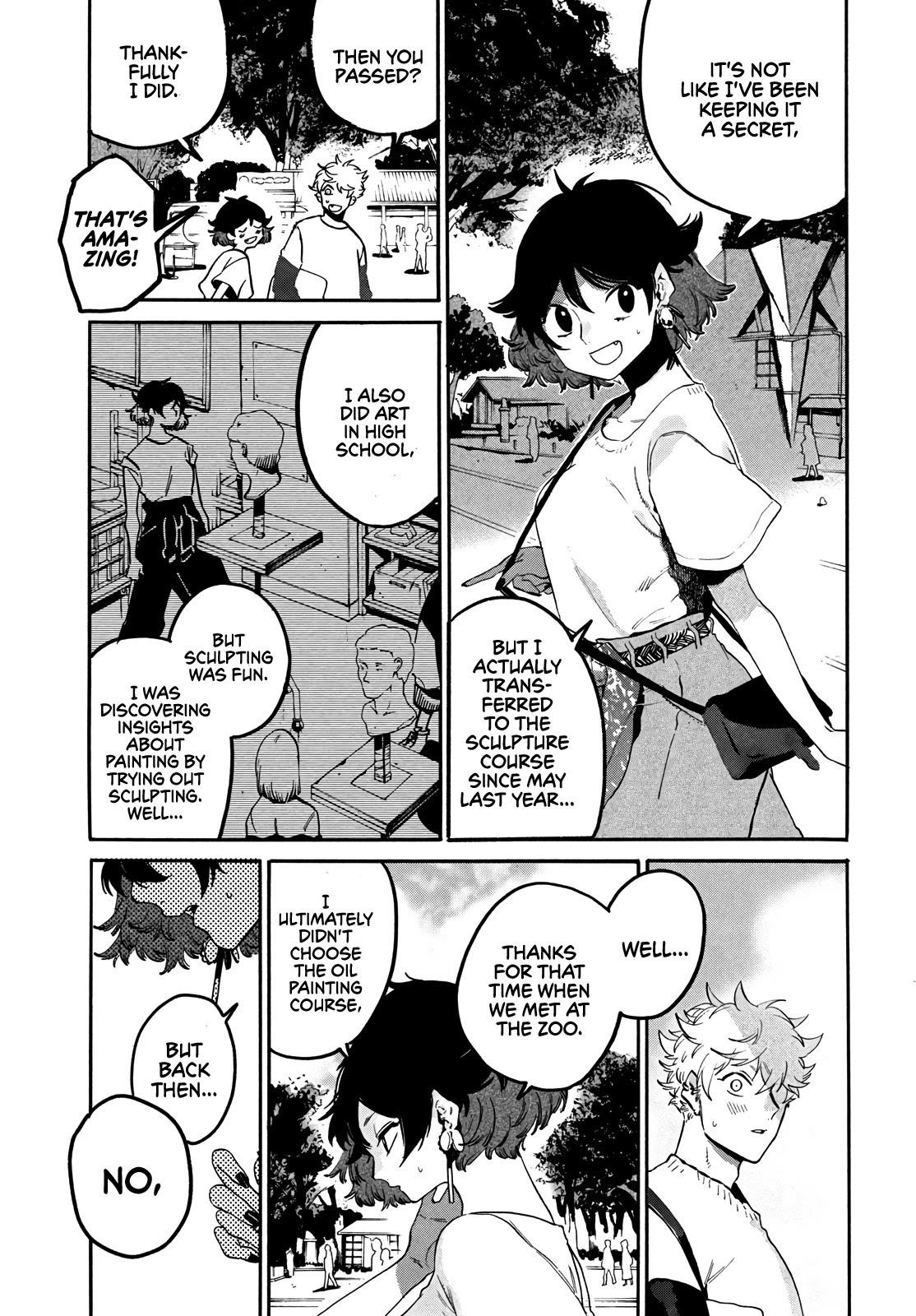 Blue Period Chapter 48 - Page 3 in English