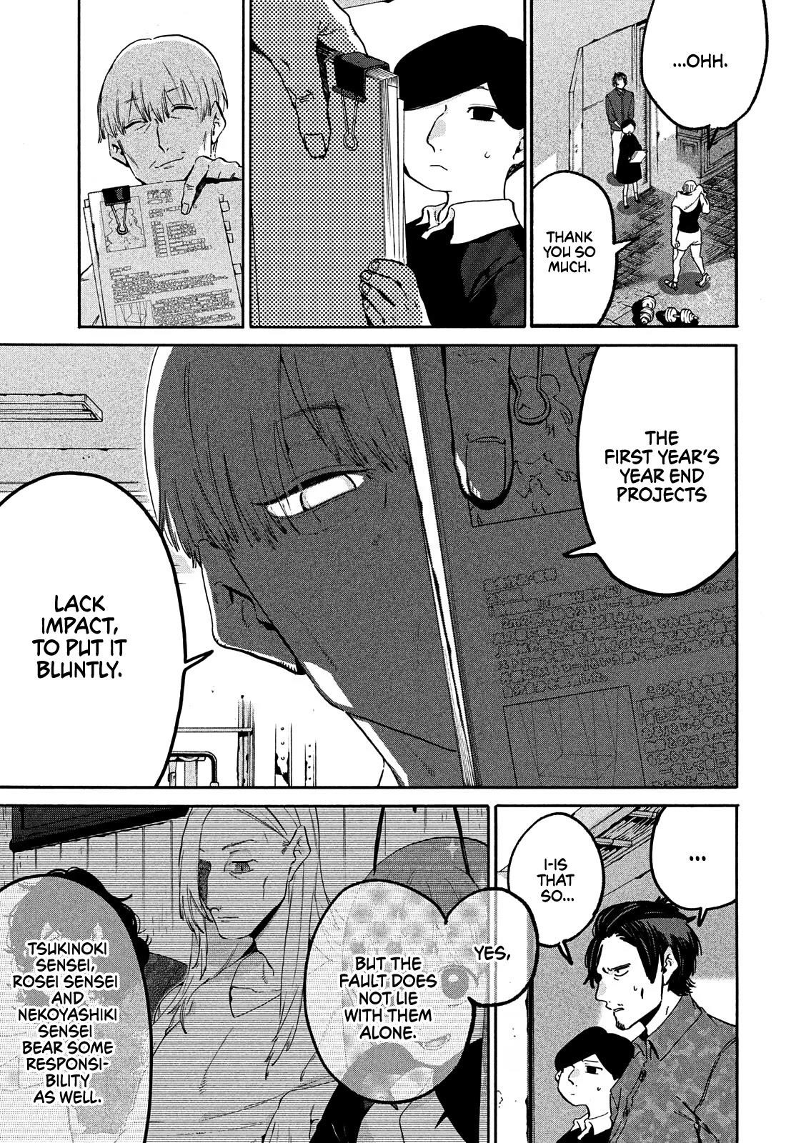 Blue Period Chapter 49 - Page 17 in English
