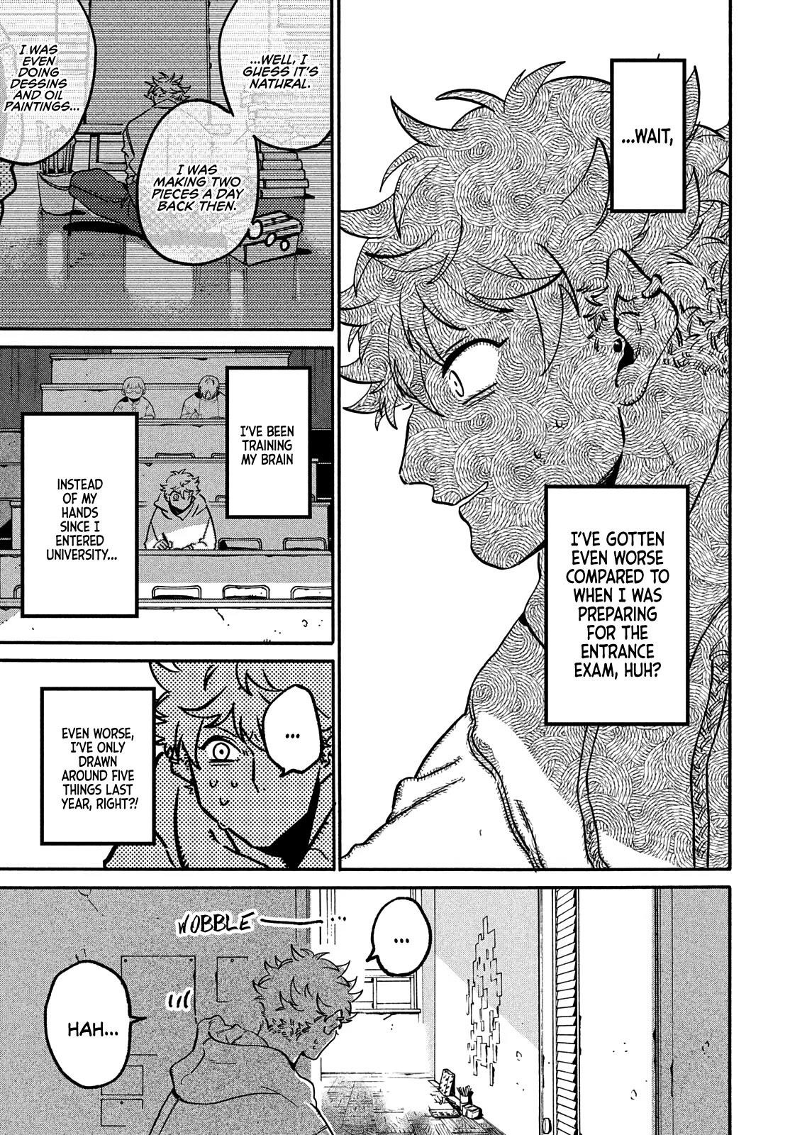 Blue Period Chapter 49 - Page 21 in English