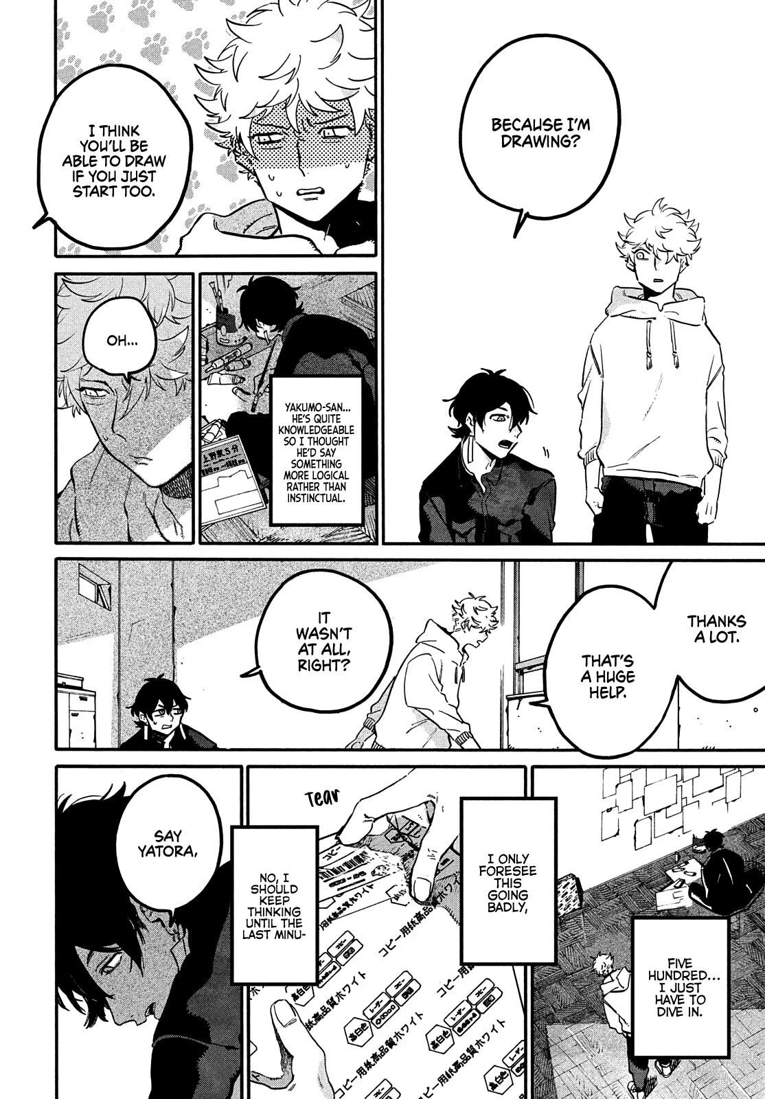 Blue Period Chapter 49 - Page 32 in English
