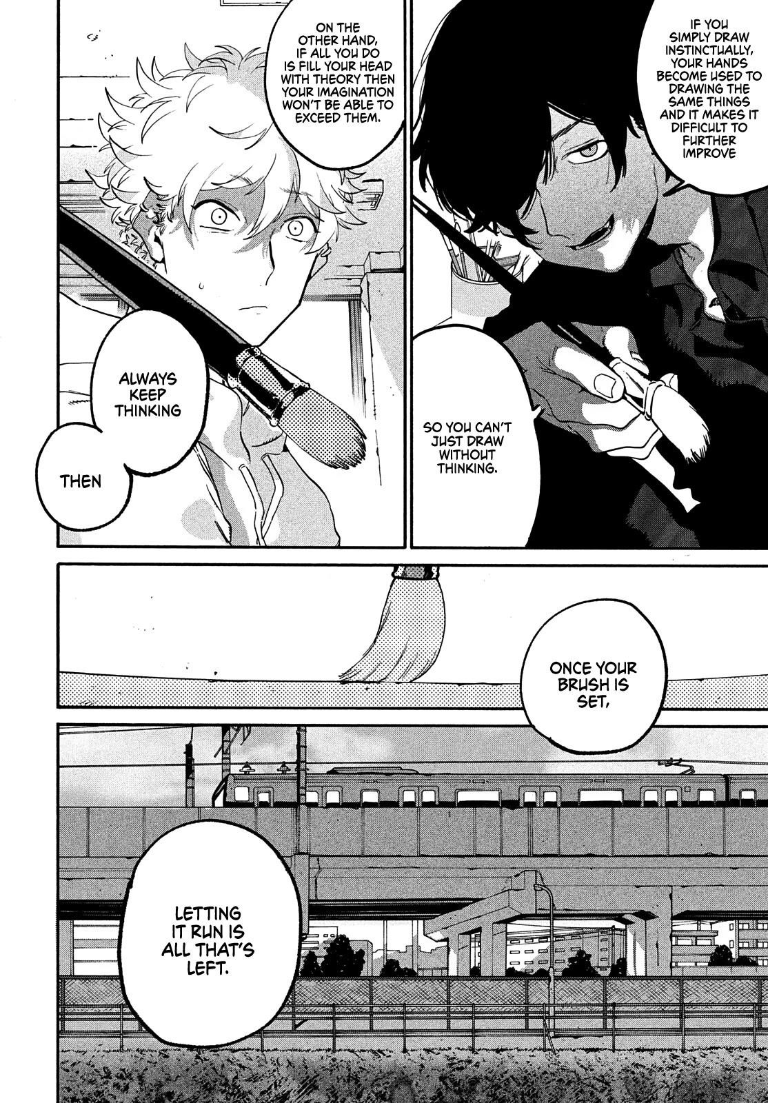 Blue Period Chapter 49 - Page 36 in English