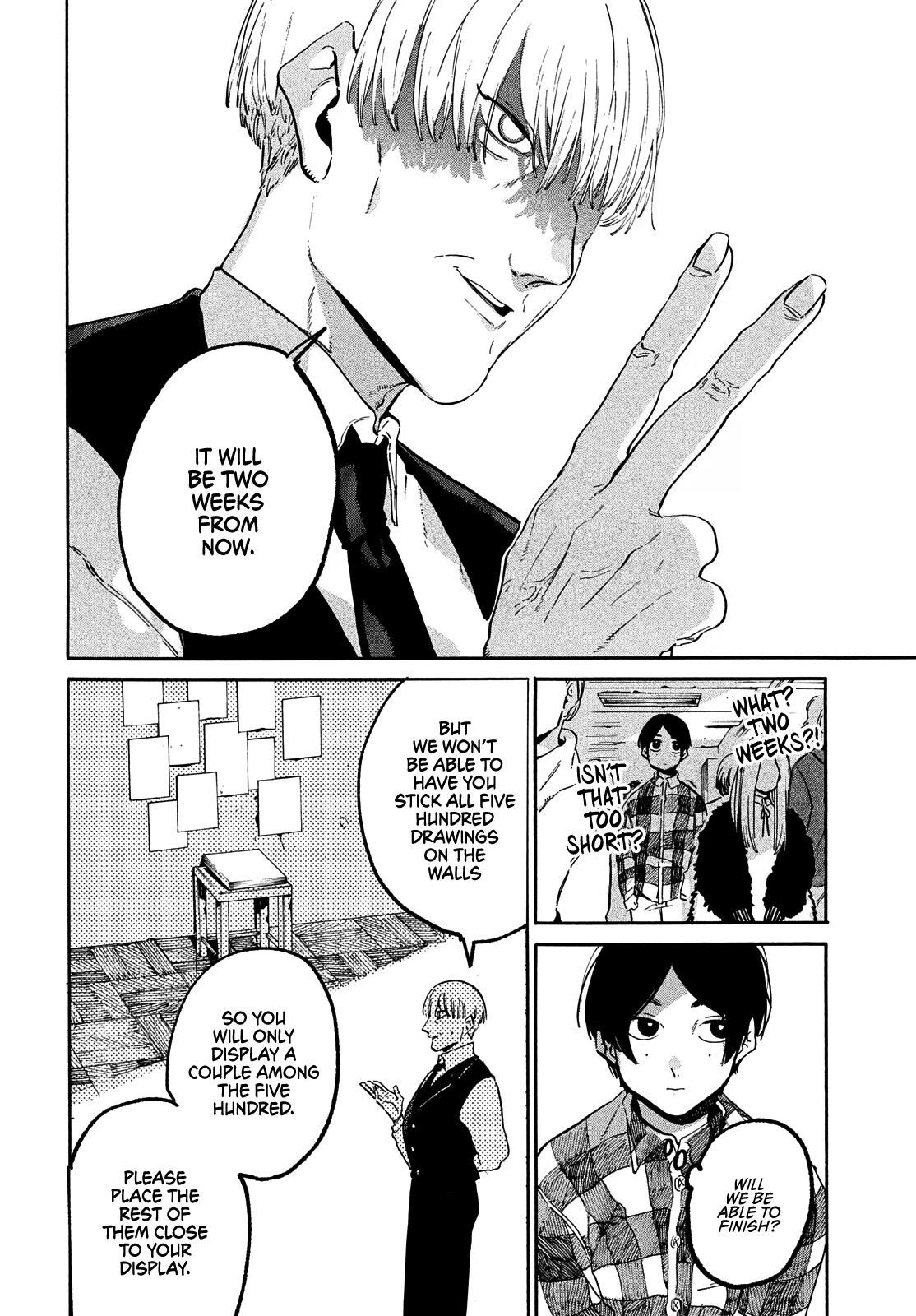 Blue Period Chapter 49 - Page 4 in English