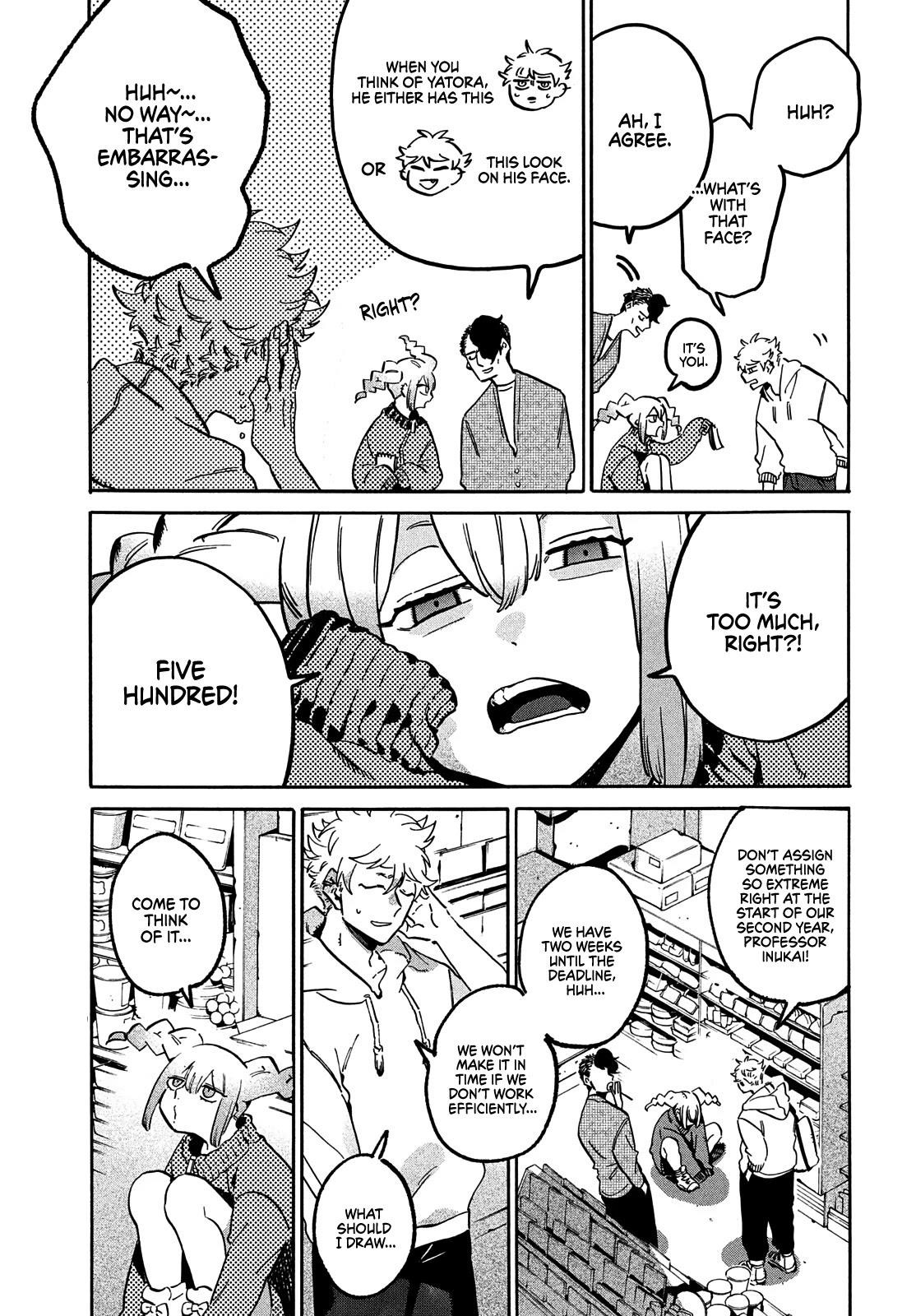 Blue Period Chapter 49 - Page 9 in English