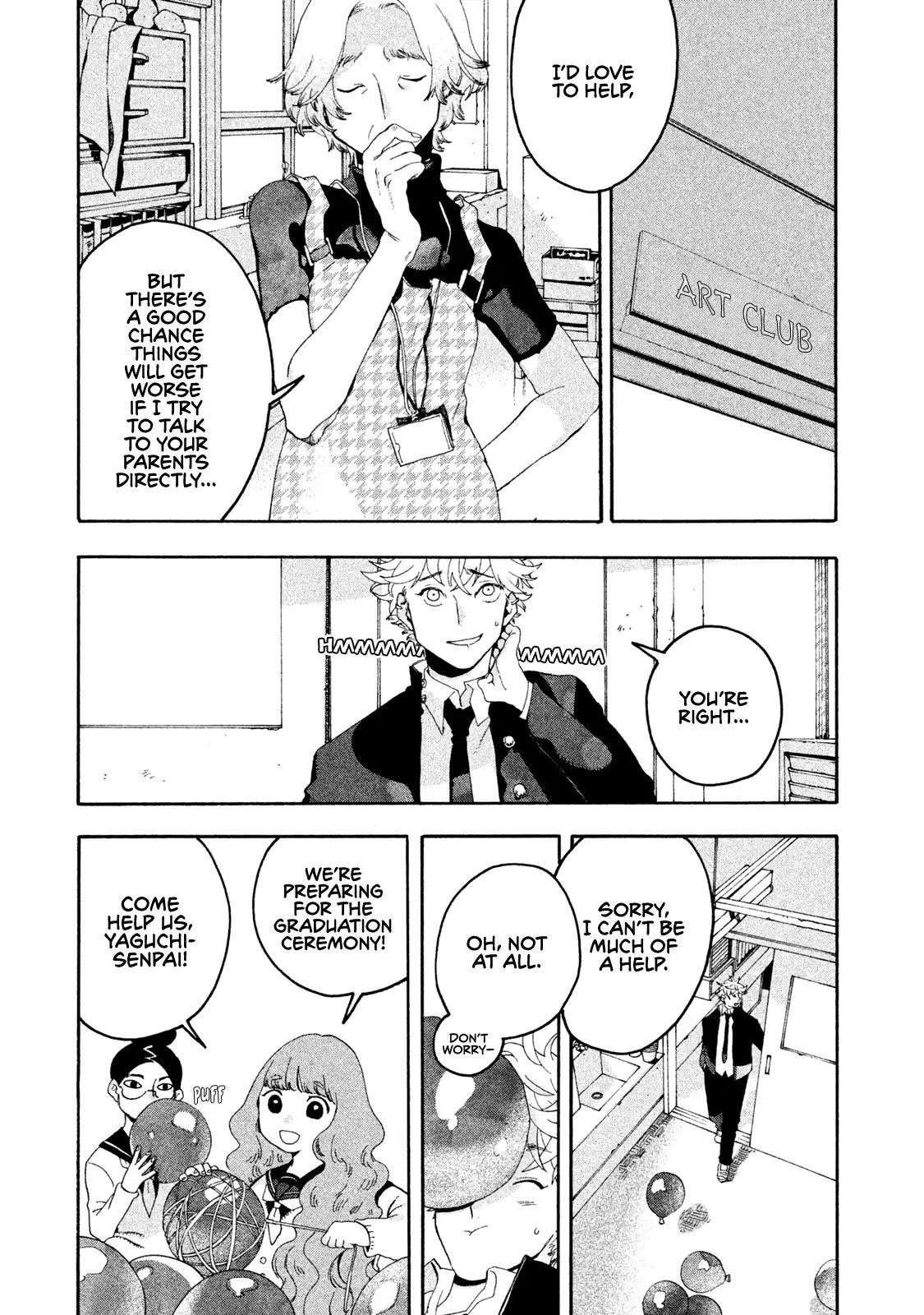 Blue Period Chapter 5 - Page 13 in English
