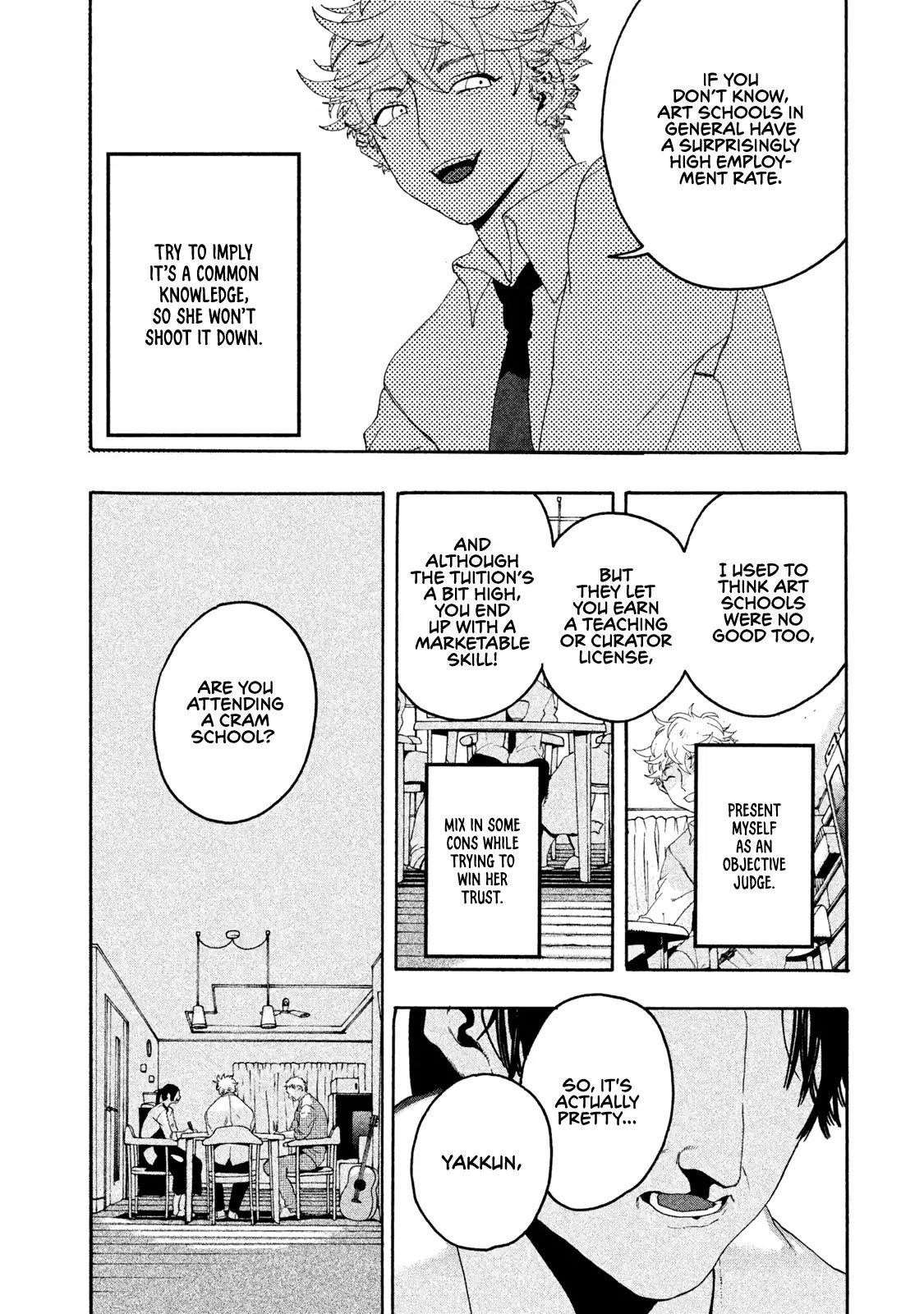 Blue Period Chapter 5 - Page 20 in English