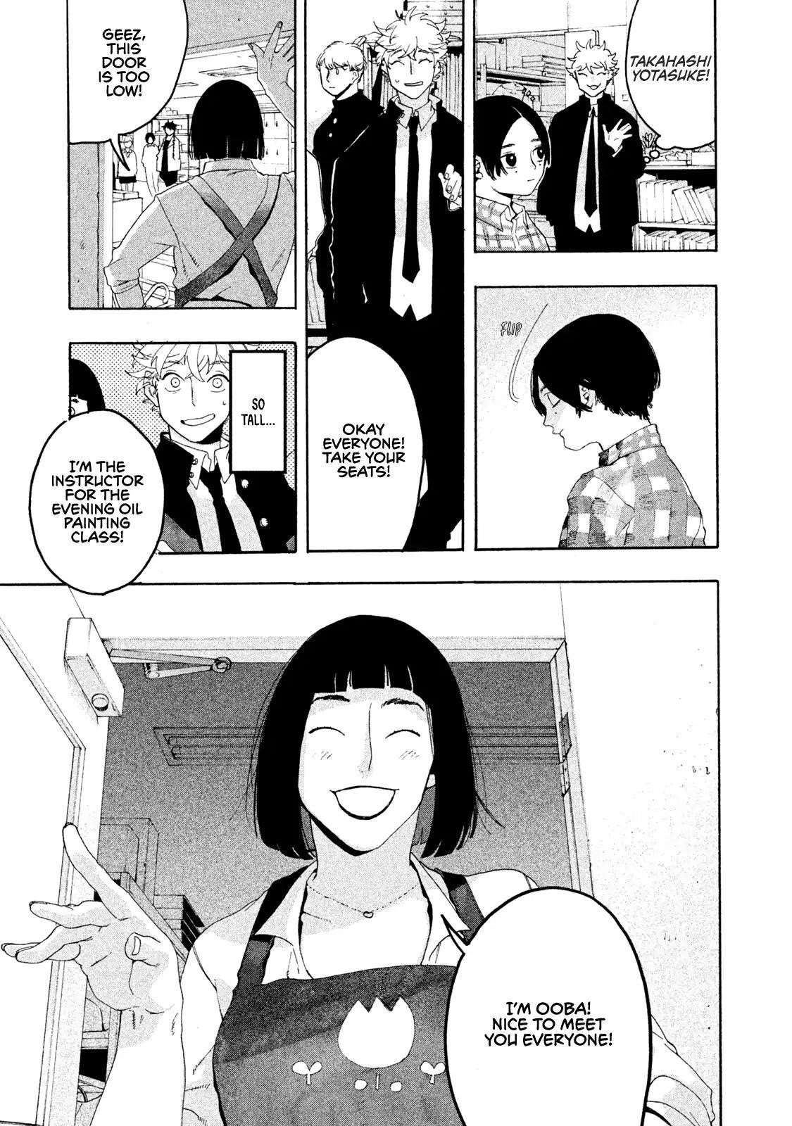 Blue Period Chapter 5 - Page 47 in English