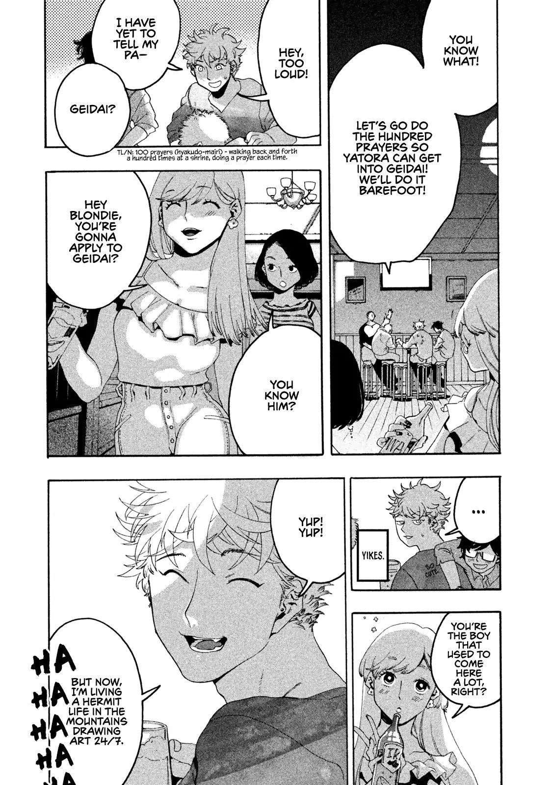 Blue Period Chapter 5 - Page 7 in English