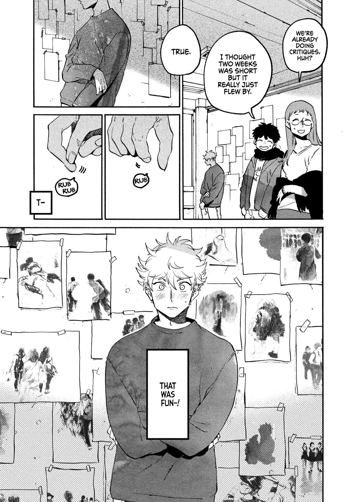 Blue Period Chapter 50 - Page 3 in English