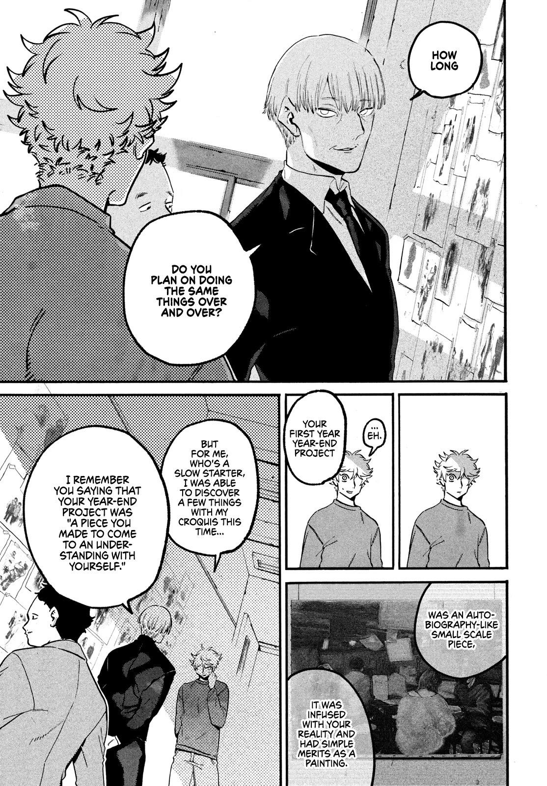 Blue Period Chapter 50 - Page 5 in English