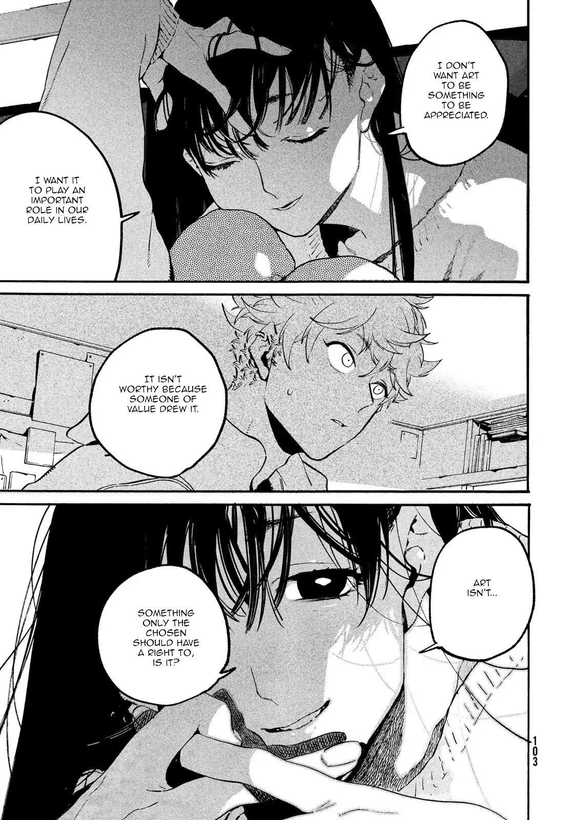 Blue Period Chapter 51 - Page 27 in English